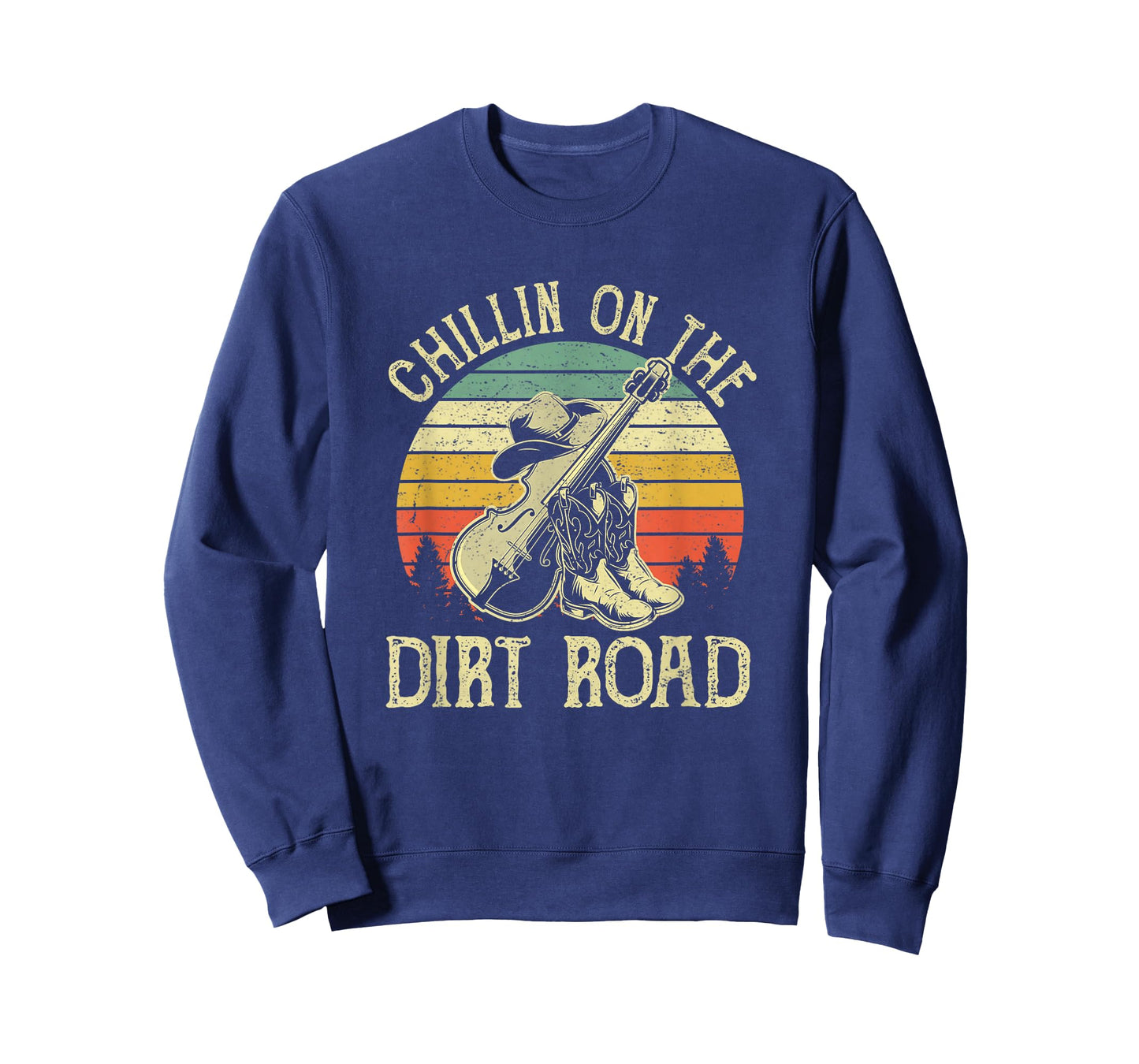 Chillin On The Dirt Road Western Life Rodeo Country Music T-Shirt