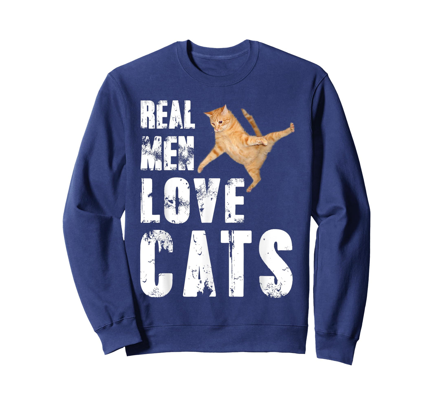 Real Men Love Cats Funny Cat Love T-shirt