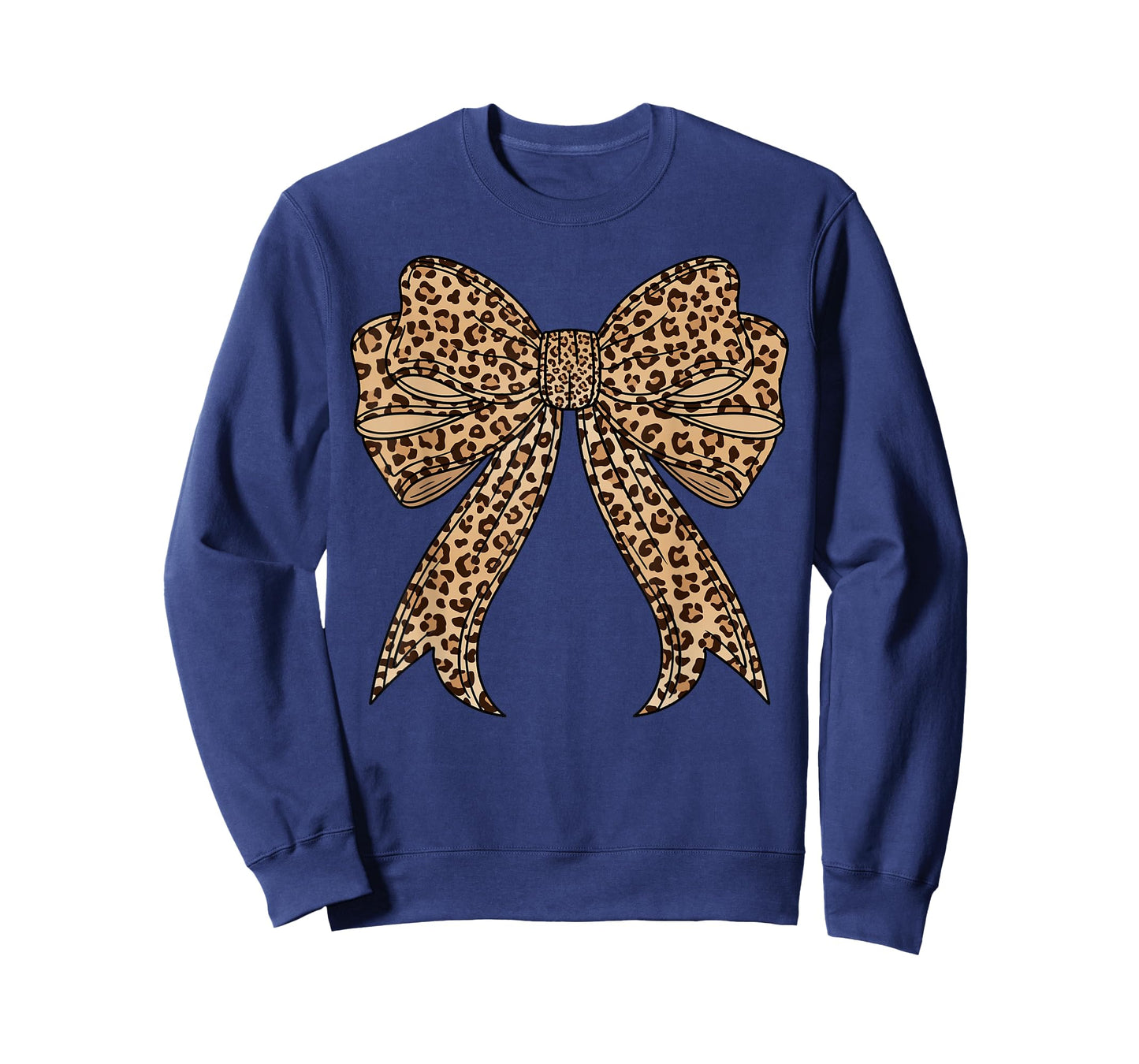 Coquette Bow Leopard for Women Girls Aesthetic Trendy Girly T-Shirt