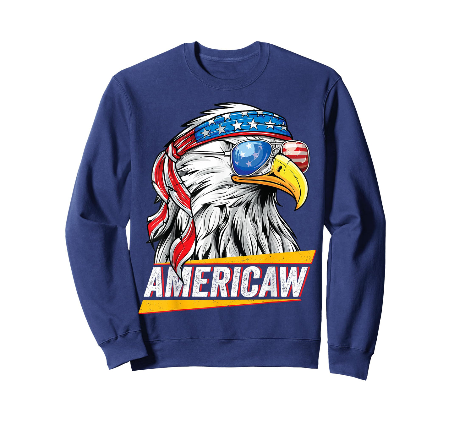 Bald Eagle Americaw American Flag USA Patriotic Merica T-Shirt