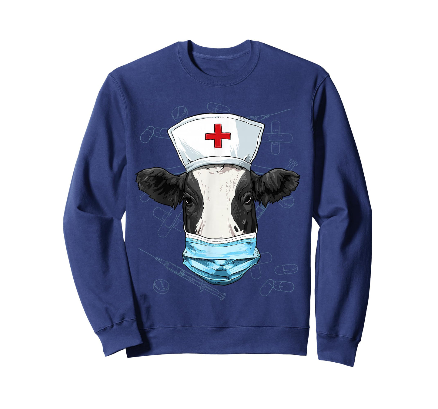 Cow Nurse Shirt Nursing Student Registered Nurse RN LPN CNA T-Shirt