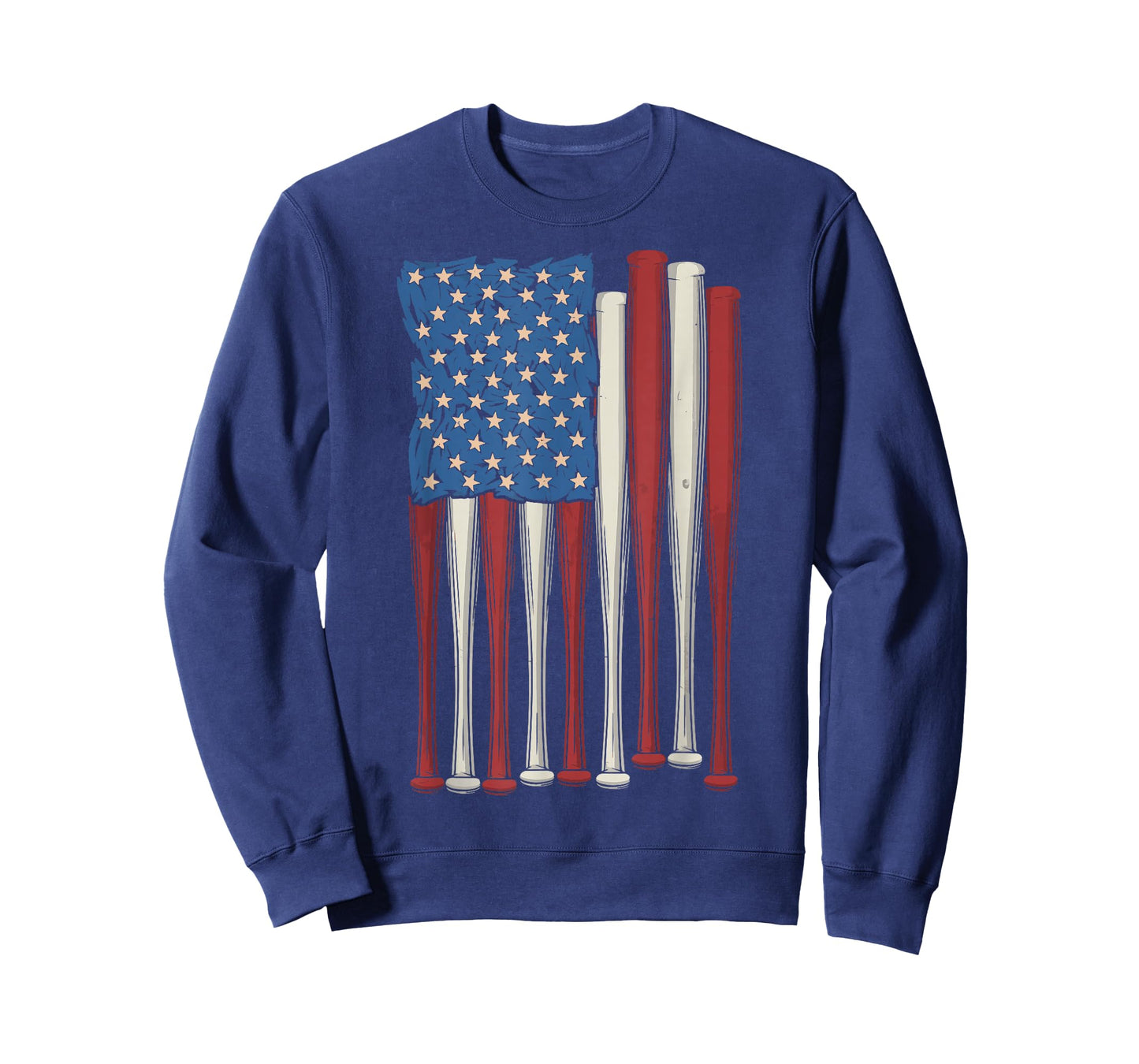 Baseball US Flag T-Shirt