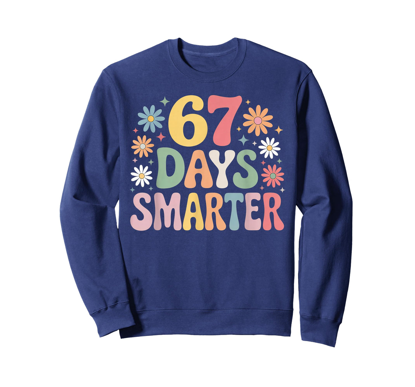 67 Days Smarter 67 Boy Girls Six Seven 6 7 Teacher 67 Kids T-Shirt