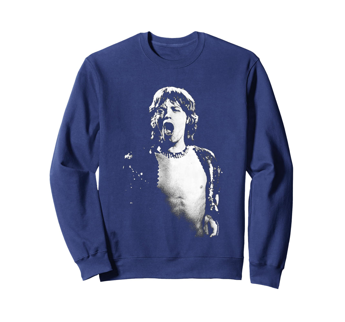 Mick Jagger 1971 Rolling Stones Live by Everard Smith T-Shirt
