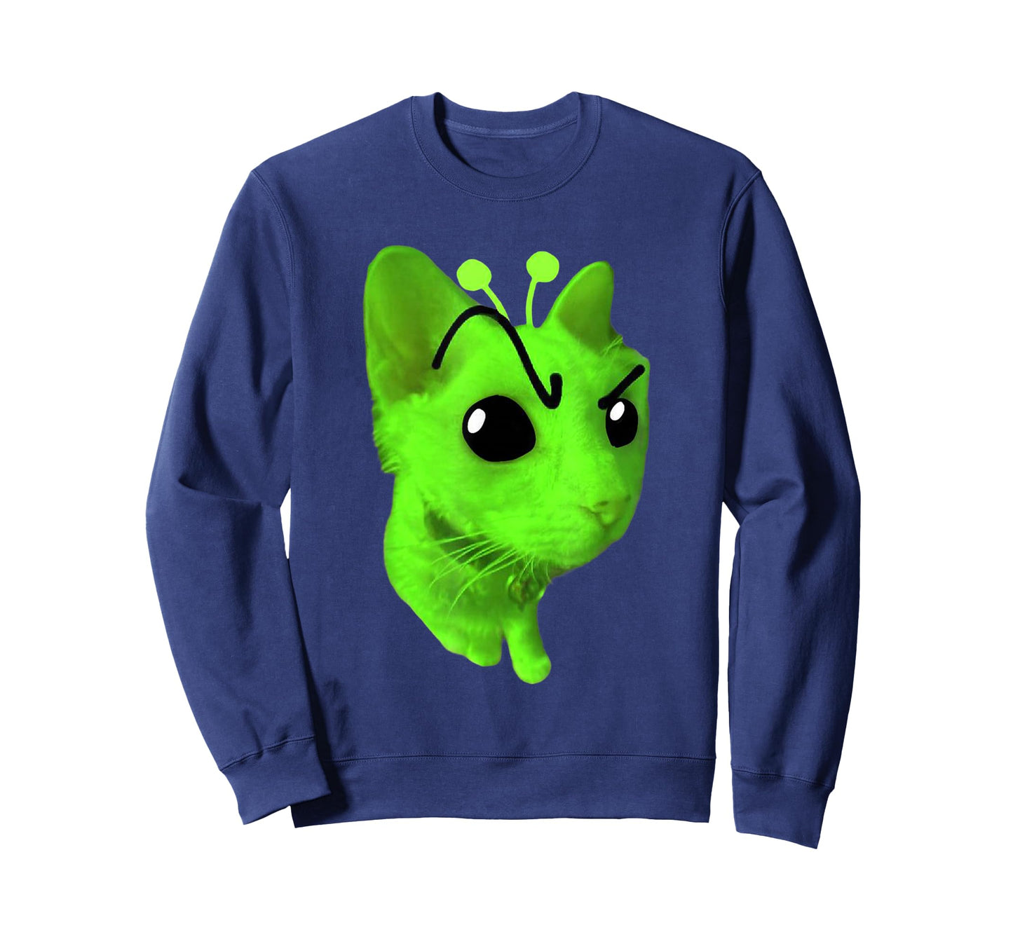 Gnarp Cat Silly Alien Cat Meme Brainrot Funny Meme Gen Z T-Shirt