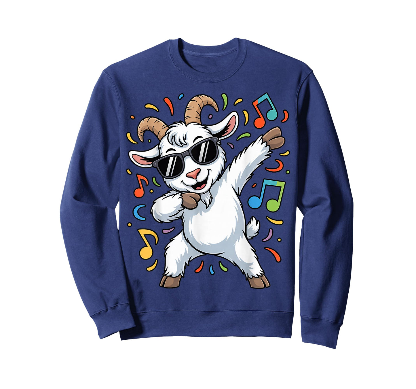 Goat Dabbing Funny Party Dancing Animal Lover T-Shirt