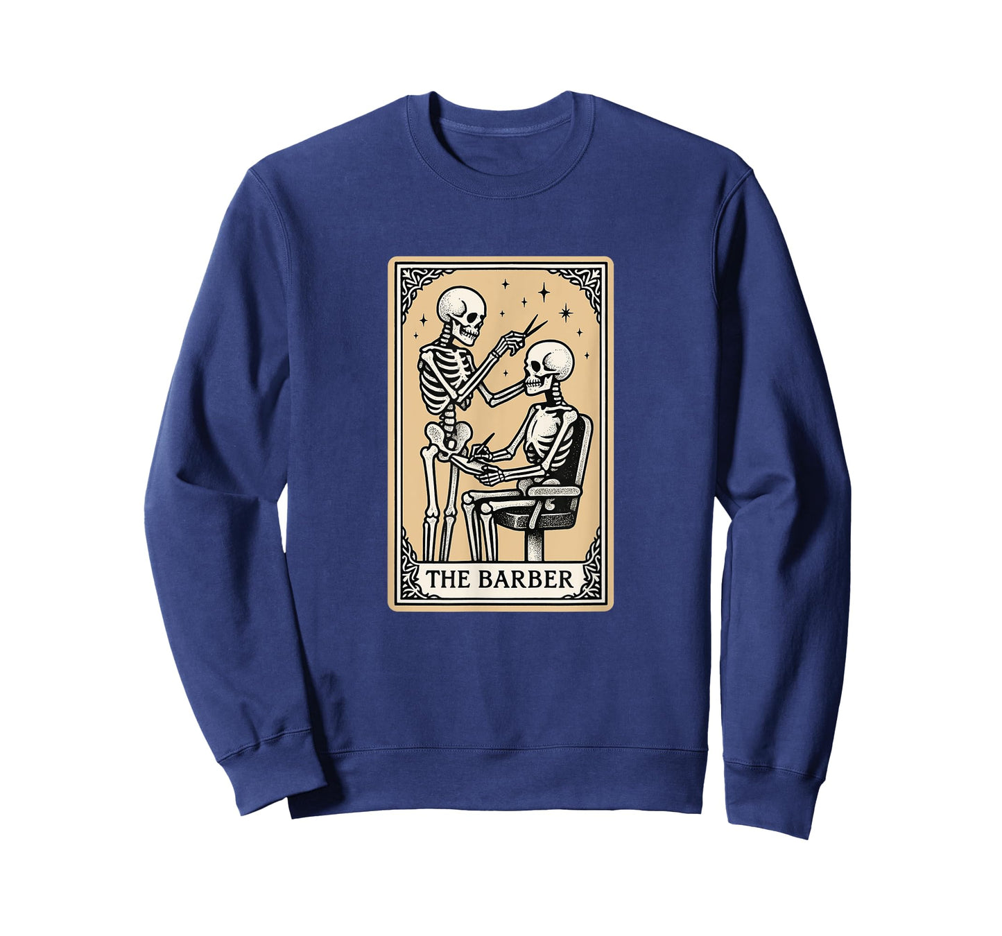 The Barber Tarot Card - Hair Cut Shop Spooky Gothic Witchy T-Shirt