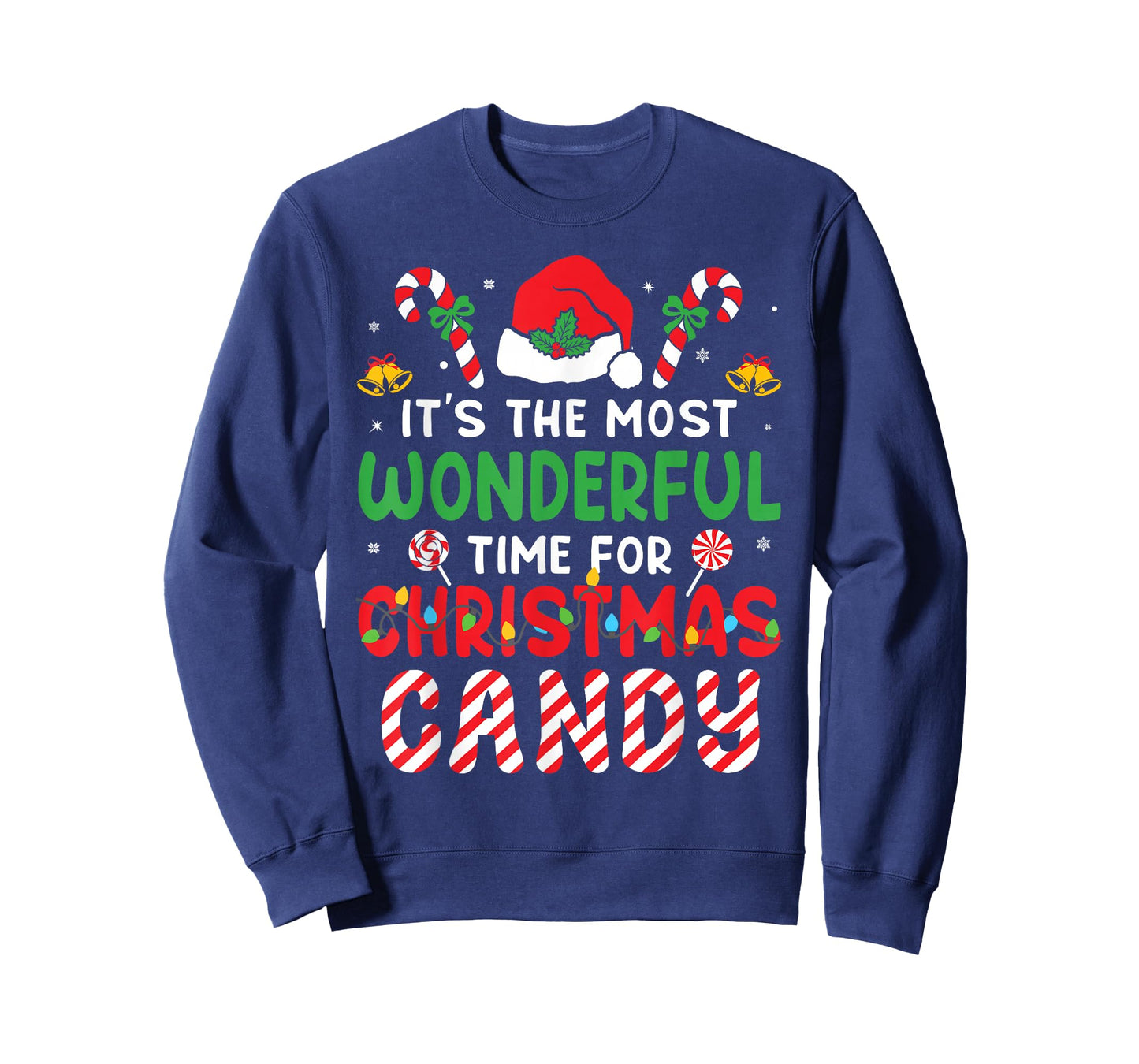 It's The Most Wonderful Time for Christmas Candy Cane Kids T-Shirt