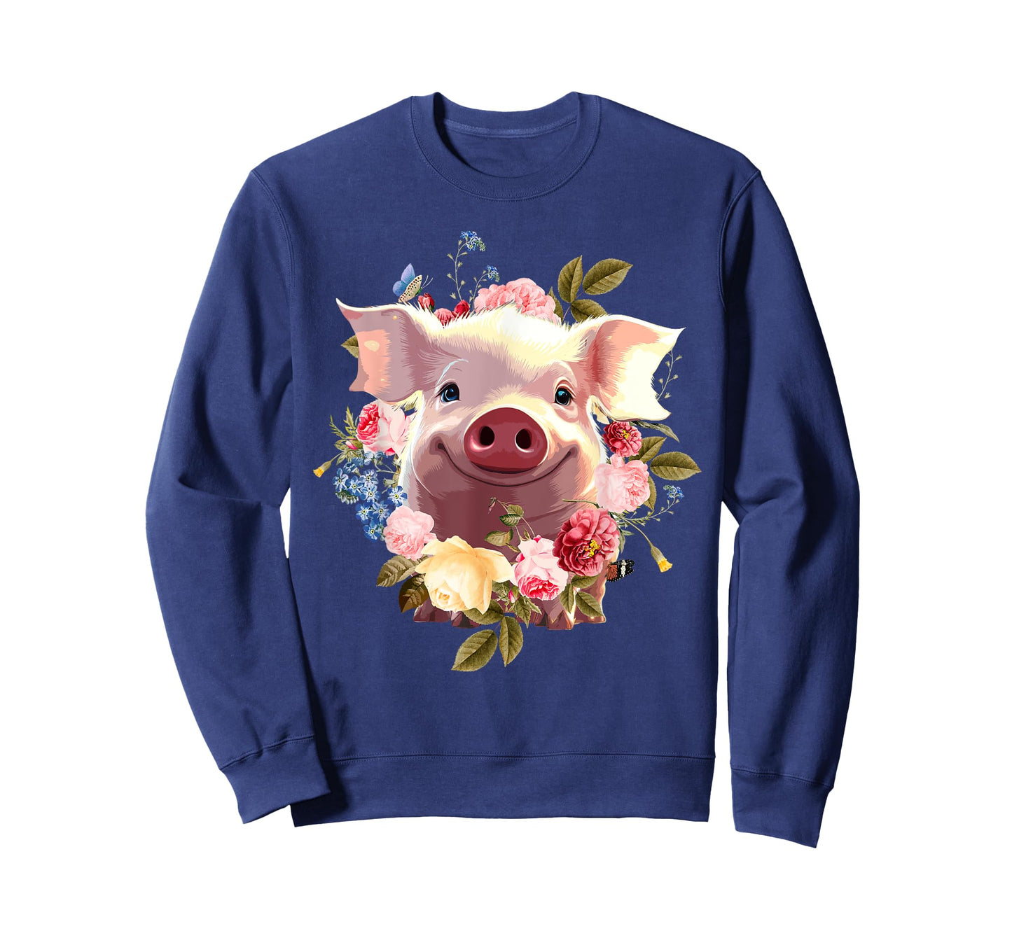 Cute Pig Lover Art For Women Girls Unique Piggy Pig Related T-Shirt