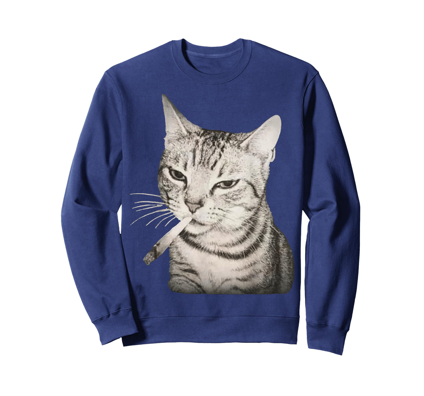 Funny Smoking Cat Cigarette Kitty Gen Z Meme T-Shirt