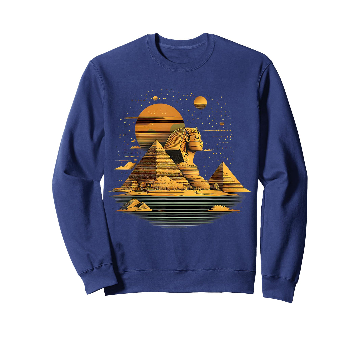 Ancient Egypt Tutankhamun Sphinx Pyramid Egypt Mythology T-Shirt