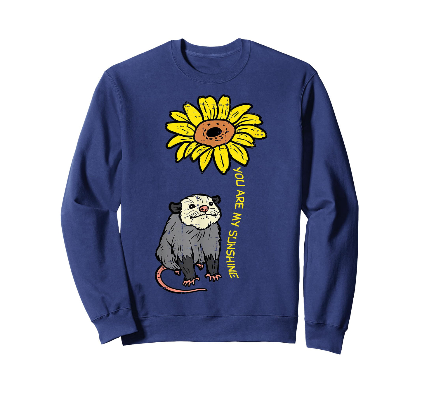 Opossum Sunflower You are My Sunshine Possum Women Girls Kid T-Shirt