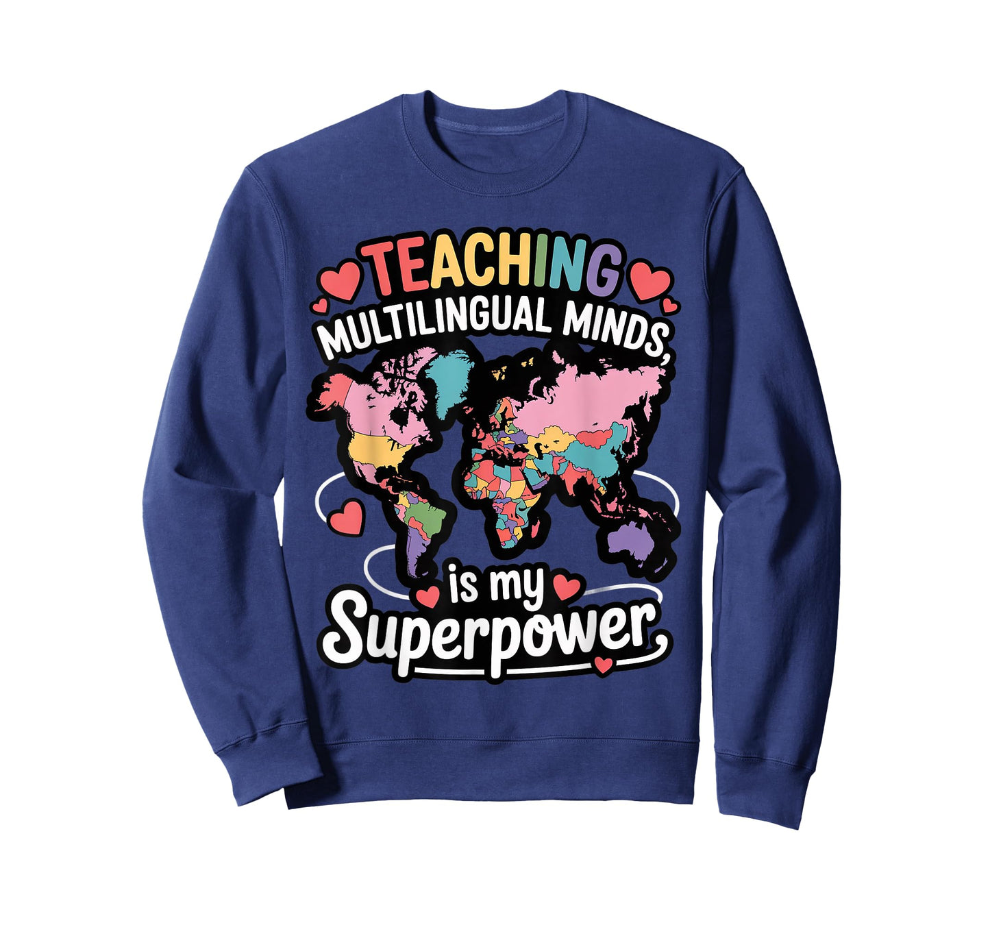 Teaching Multilingual Minds Learners English ESL Teacher T-Shirt