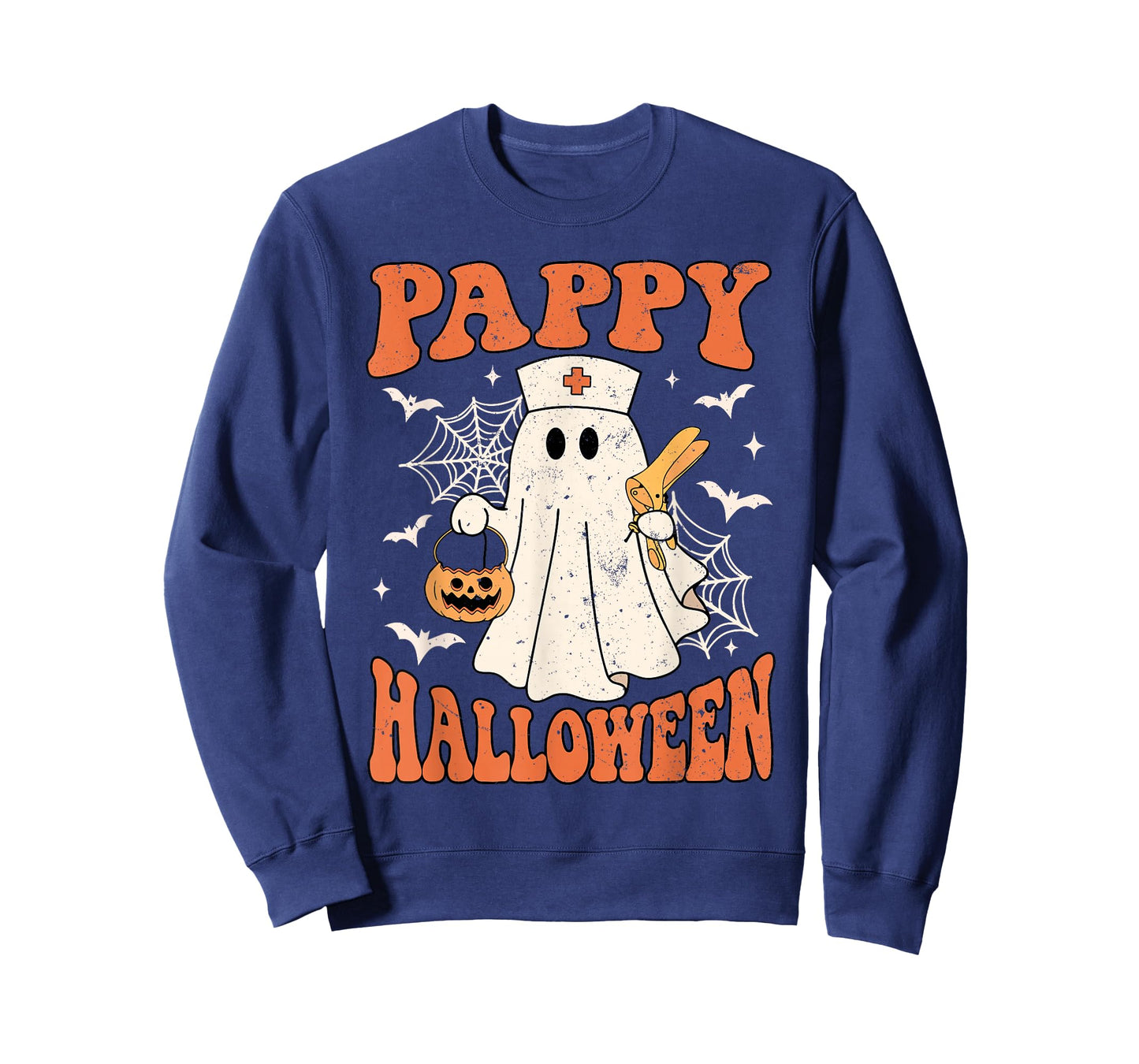 Cute Funny Boo Ghost Nurses Pappy Halloween OBGYN Speculum T-Shirt