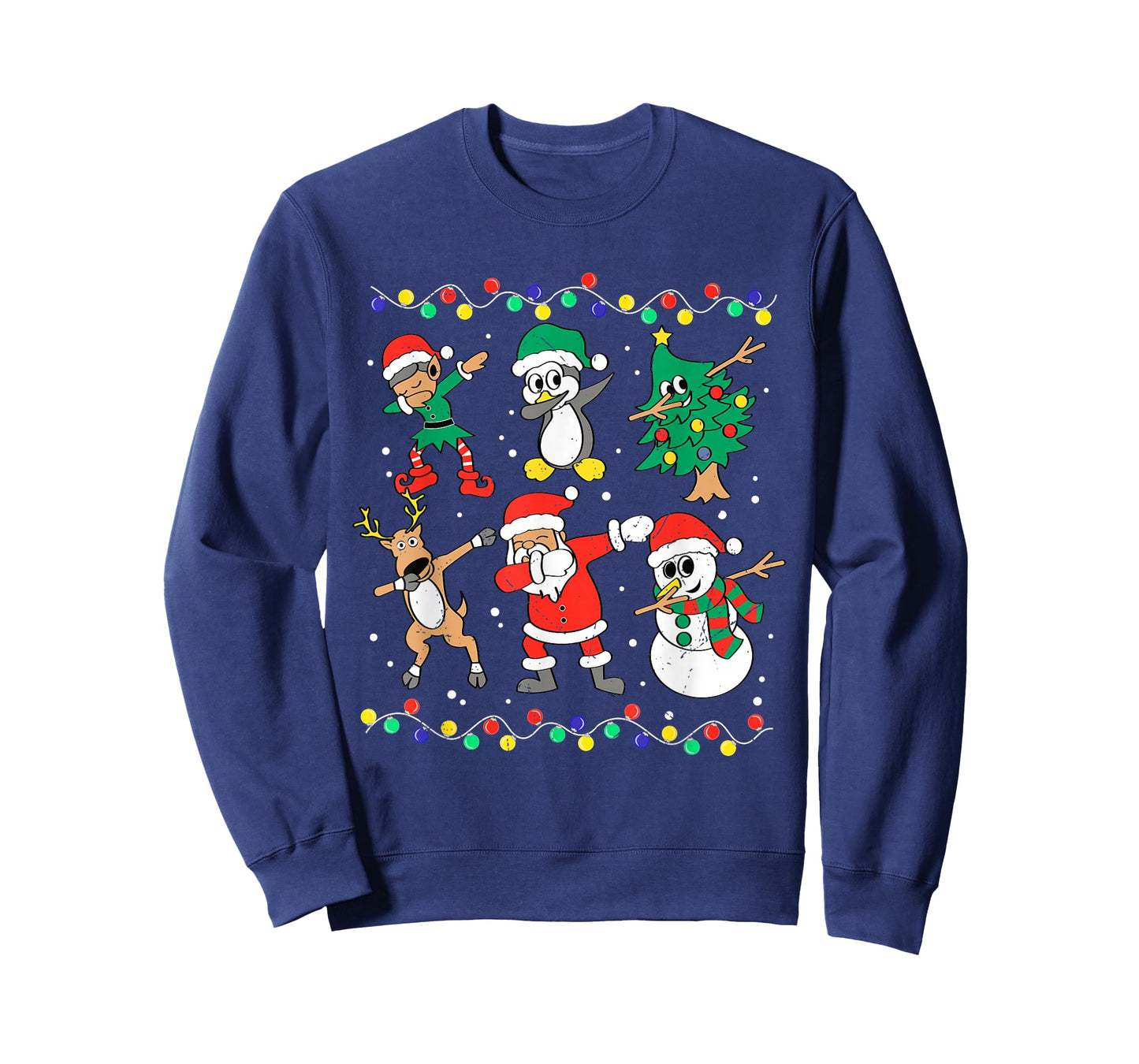 Dabbing Santa Elf Friends Christmas Dab Boys Boys Girls Kids T-Shirt