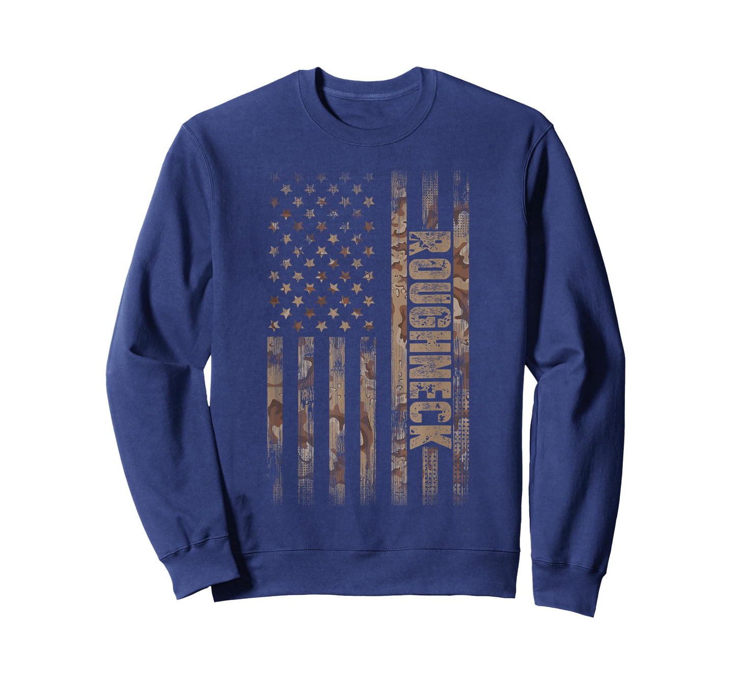 Roughneck American Flag Oilfield T-Shirt
