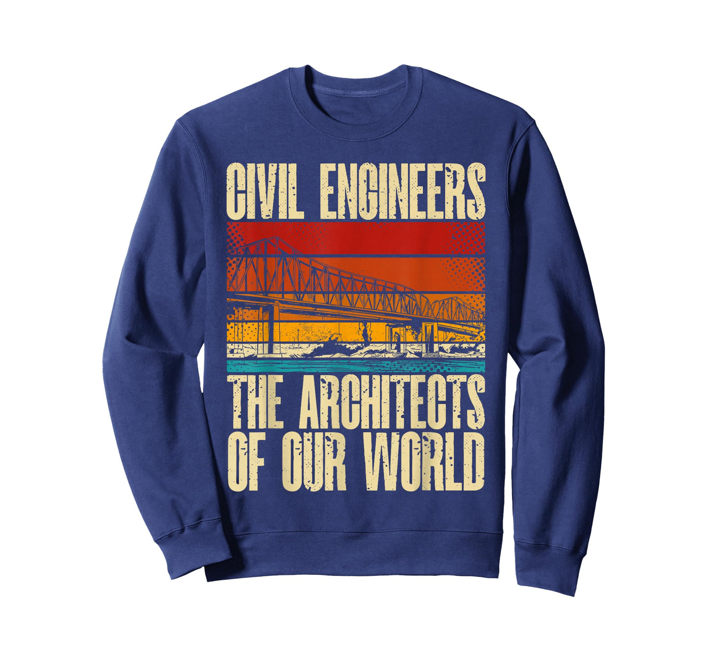 Civil Engineering Construction Civil Engineer Bridge T-Shirt