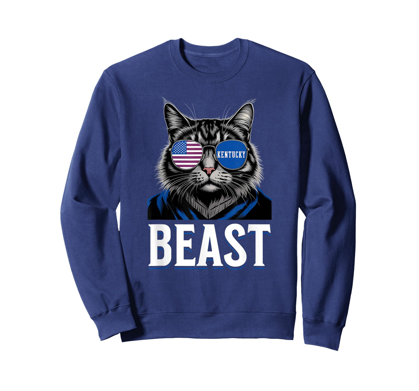 Funny Cat Lovers Graphic Last Name Kentucky Retro Vintage T-Shirt