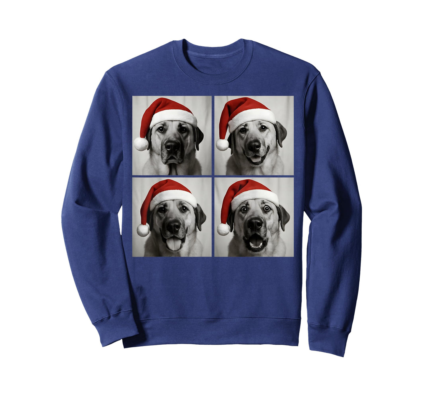 Funny Christmas Anatolian Shepherd Santa Dog Photo Booth T-Shirt