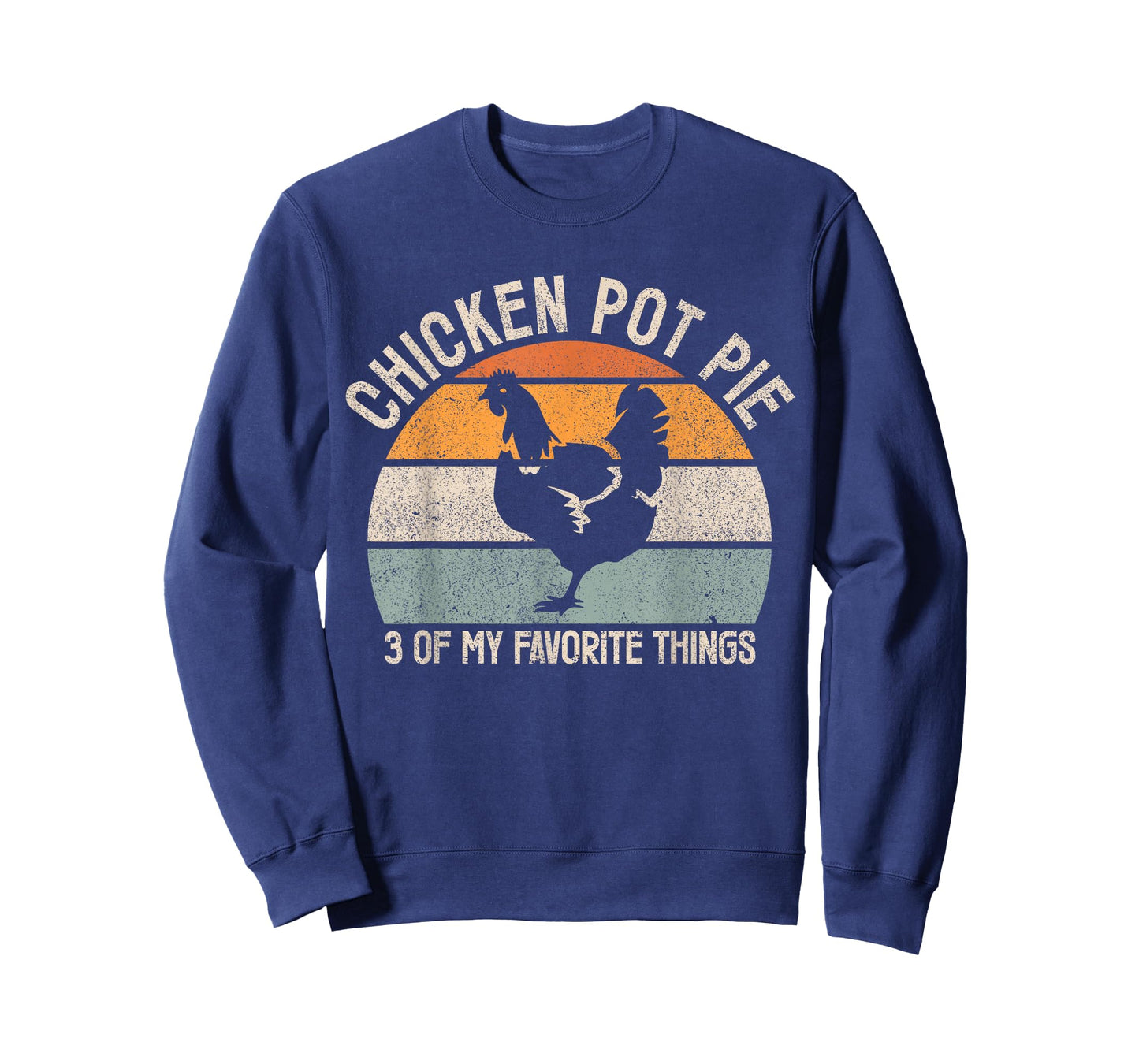 Chicken Pot Pie Apparel Vintage Black Chicken Pot Pie T-Shirt