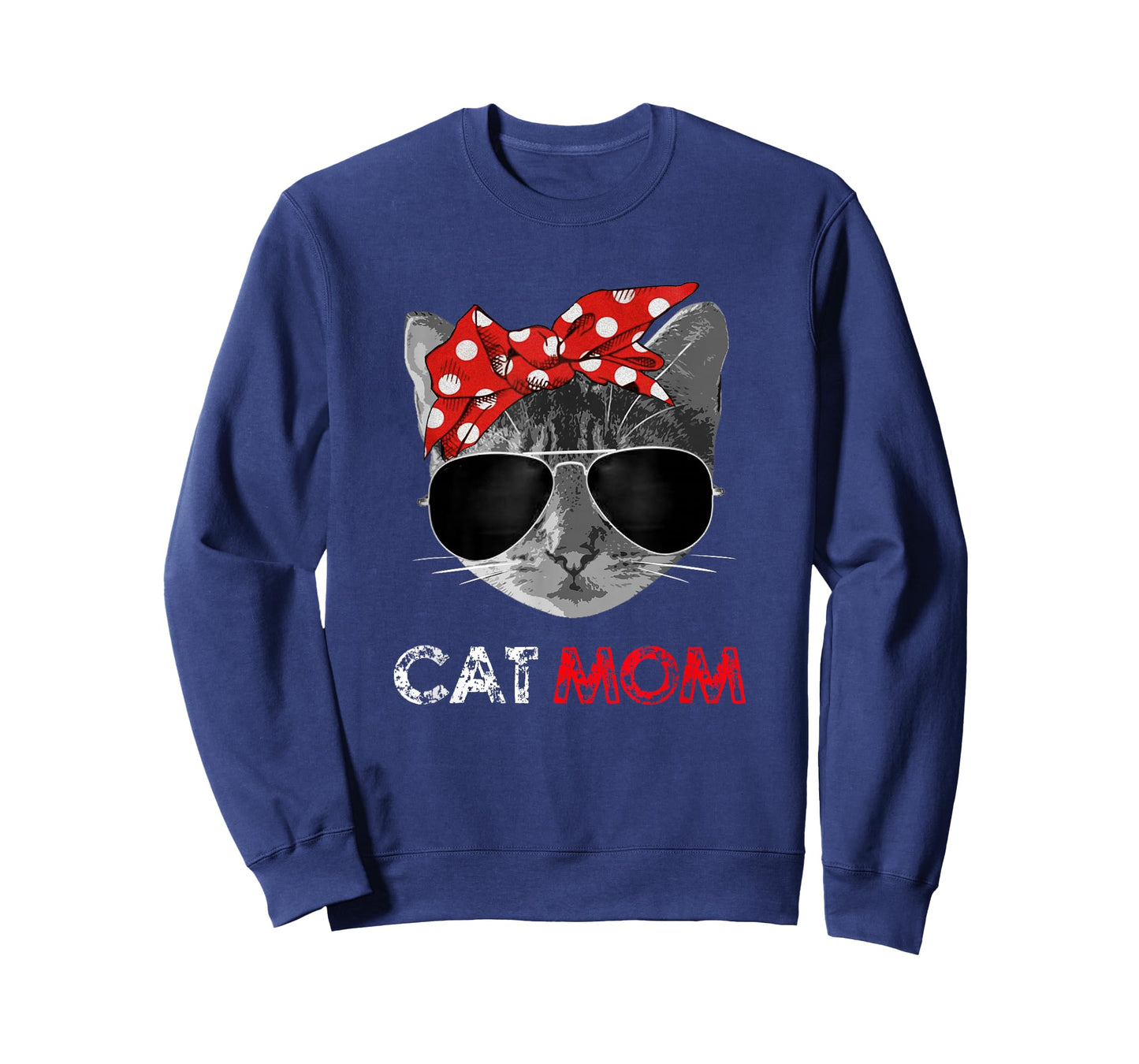 Cat Mom Shirt Cat Mommy Mother's Day Gift for Cat Lovers T-Shirt