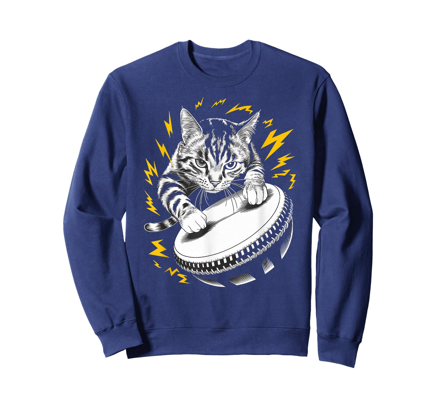 Rockstar Taiko Drummer Cat on Cat Taiko Drum T-Shirt