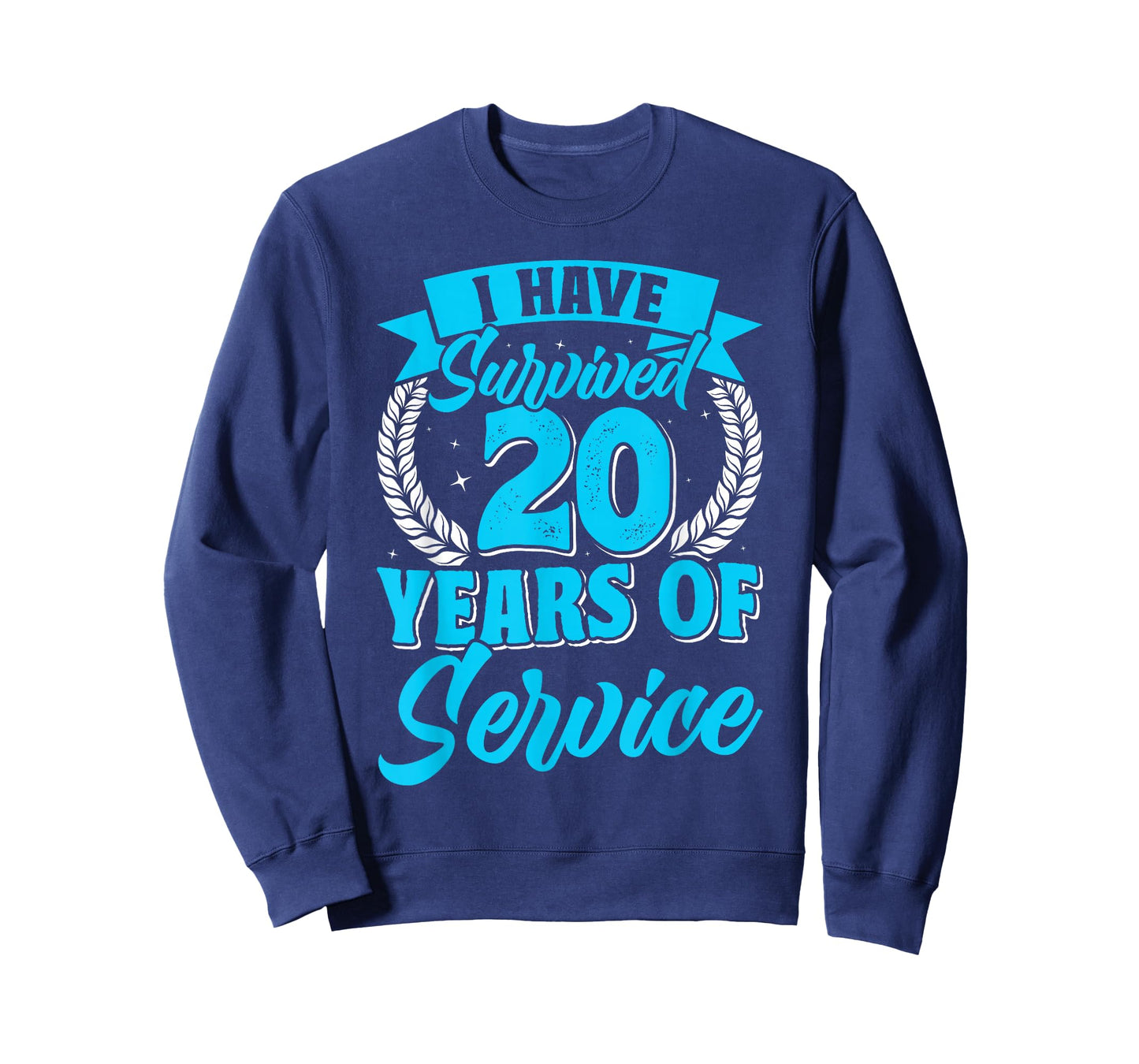 Anniversary Survived 20 Years of Service Employees T-Shirt