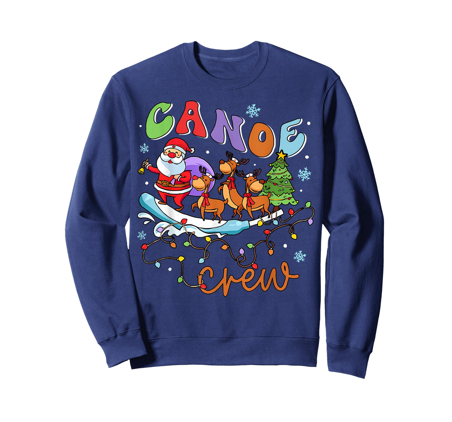 Christmas ICU Nurse Cooter Canoe Crew Critical Care ER ED RN T-Shirt