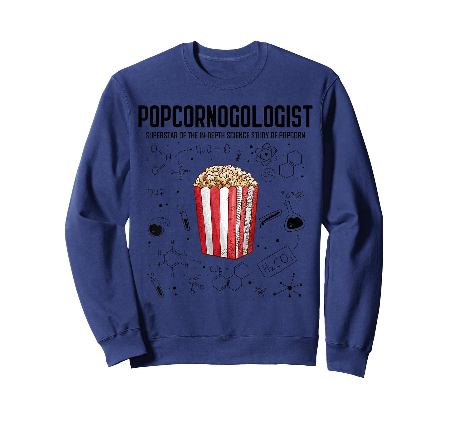 Cool Science - Popcornologist Study of Popcorn - Porcorn T-Shirt