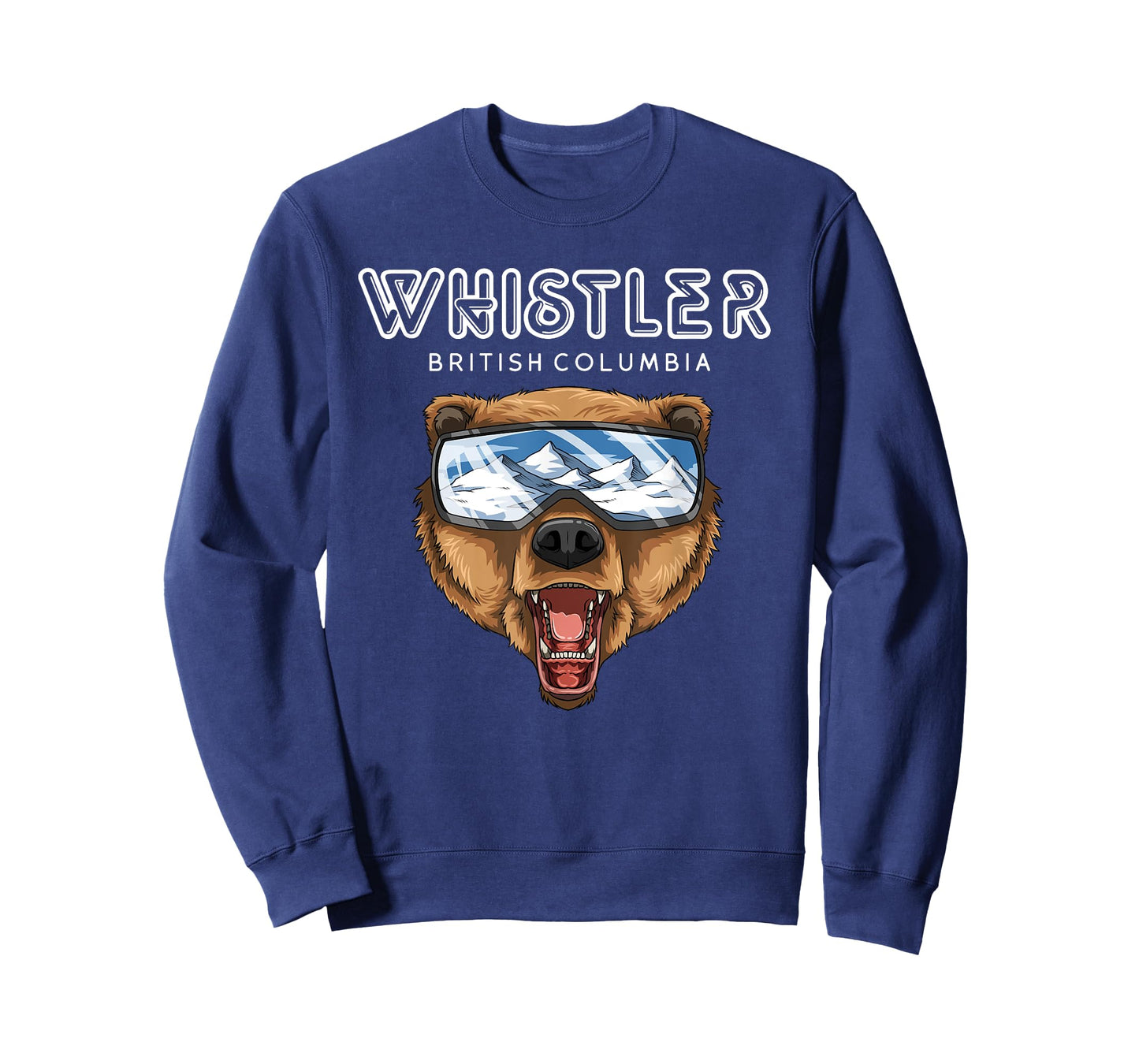 Whistler British Columbia - USA Grizzly Ski Resort 80s Gift T-Shirt