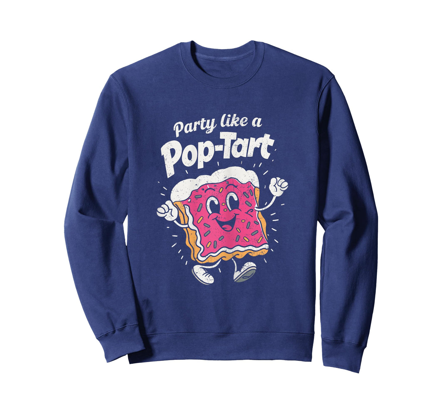 Party Like A Pop-Tart Funny Poptart Kawaii Distressed T-Shirt