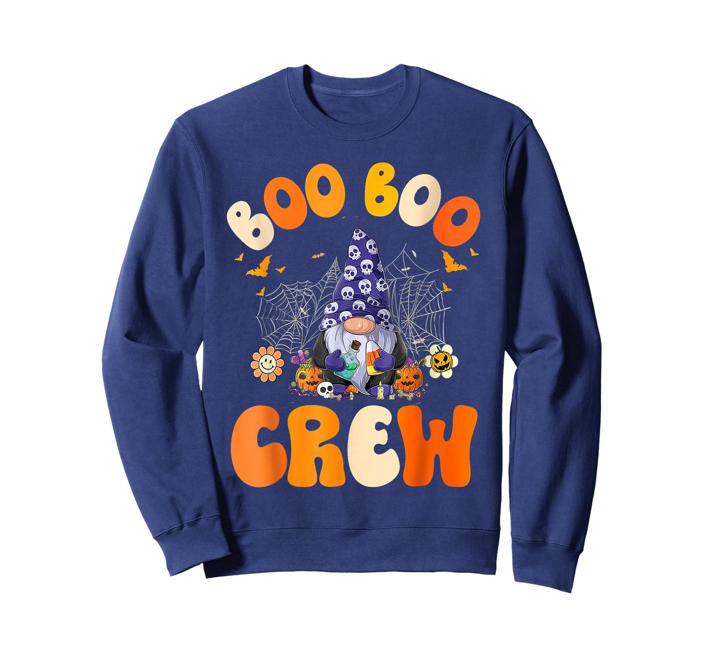 Cute gnomes. Boo Boo Crew Nurse Funny Ghost Women Halloween T-Shirt