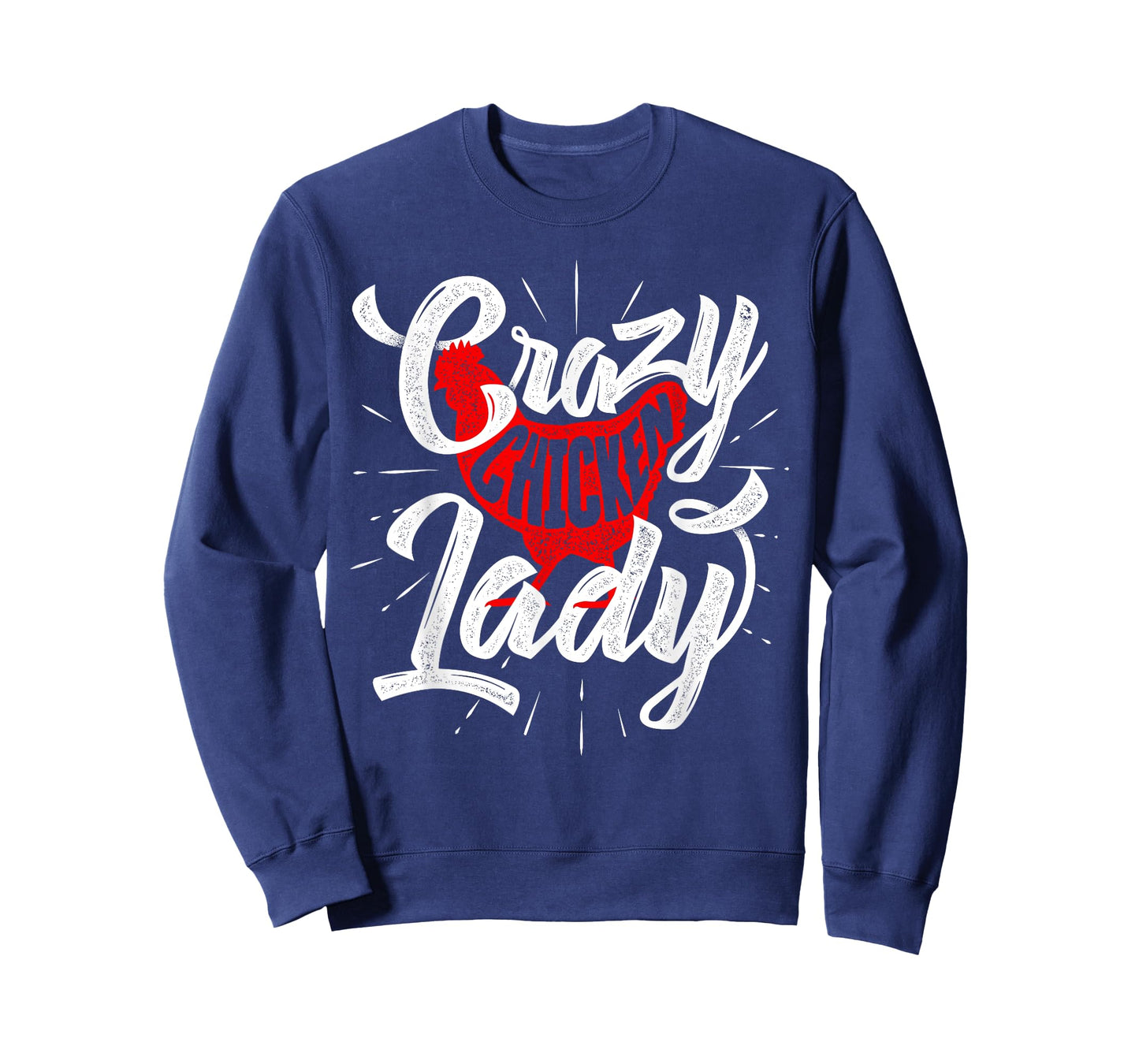Crazy Chicken Lady - Chickens Farmer Farming T-Shirt