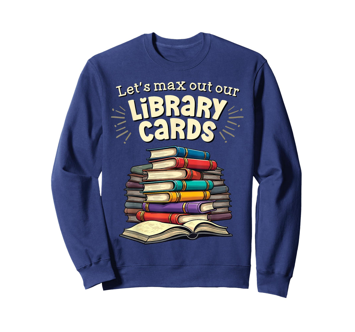 Presto Cute Library Card For Librarian Bookworm Unisex-Adult T-Shirt, Black, Small, Short Sleeve