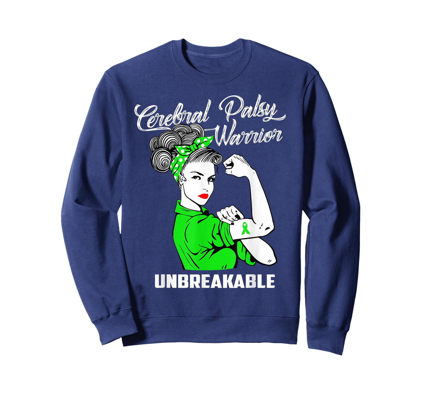 Cerebral Palsy Warrior Unbreakable T-Shirt CP Awareness Gift T-Shirt