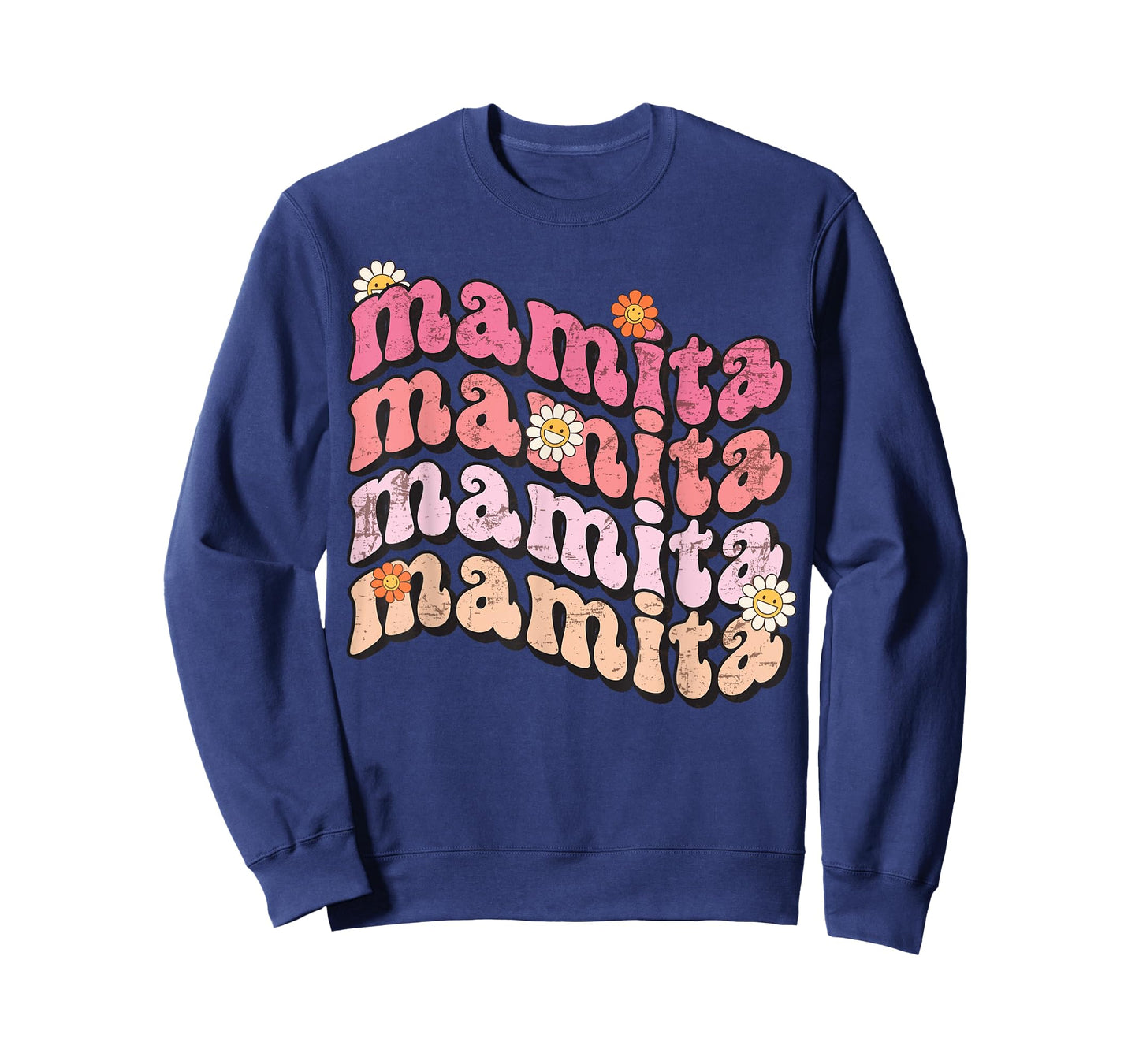 Retro Hippy Groovy Mamita T-shirt, Fall Autumn Mamita Groovy T-Shirt