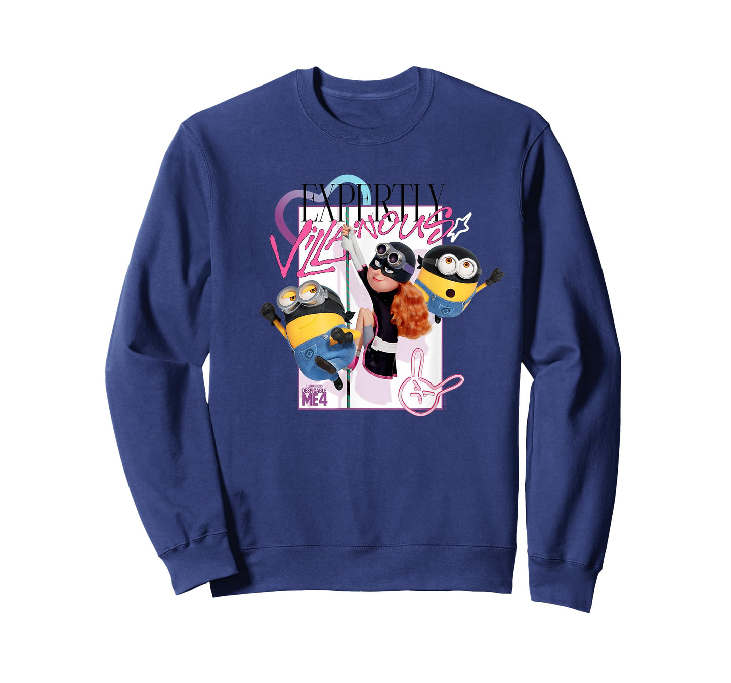 Minions Despicable Me 4 Poppy Expertly Villainous T-Shirt
