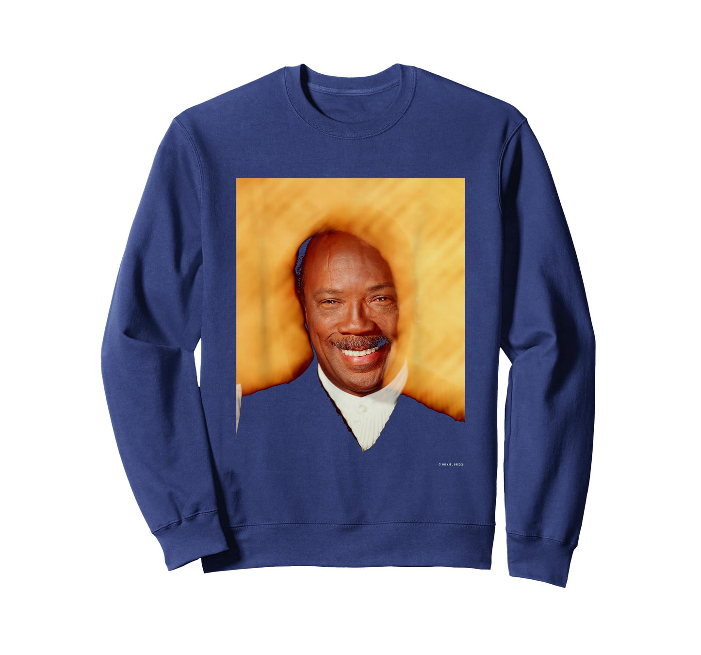 Thriller Producer Quincy Jones by Michael Grecco T-Shirt