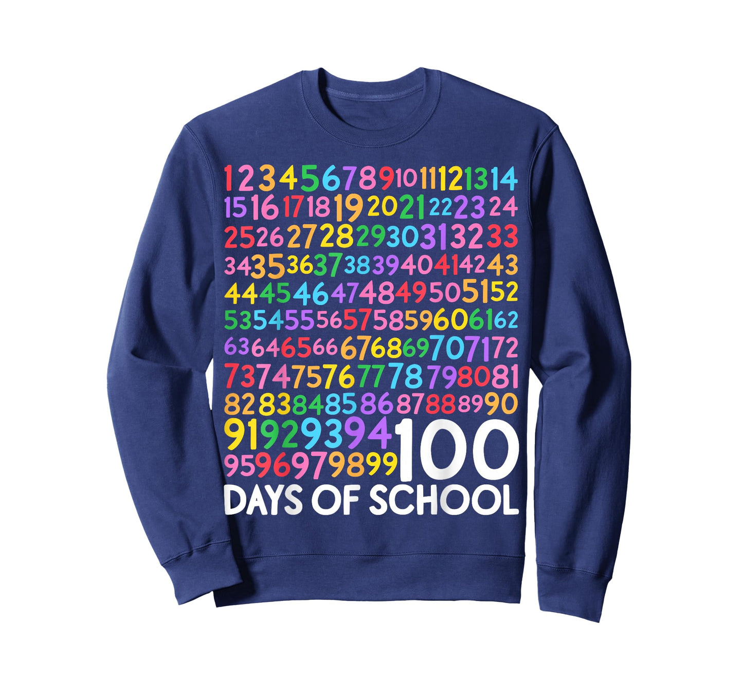 100th Day of School Teacher Kids 100 Days Math Numbers T-Shirt
