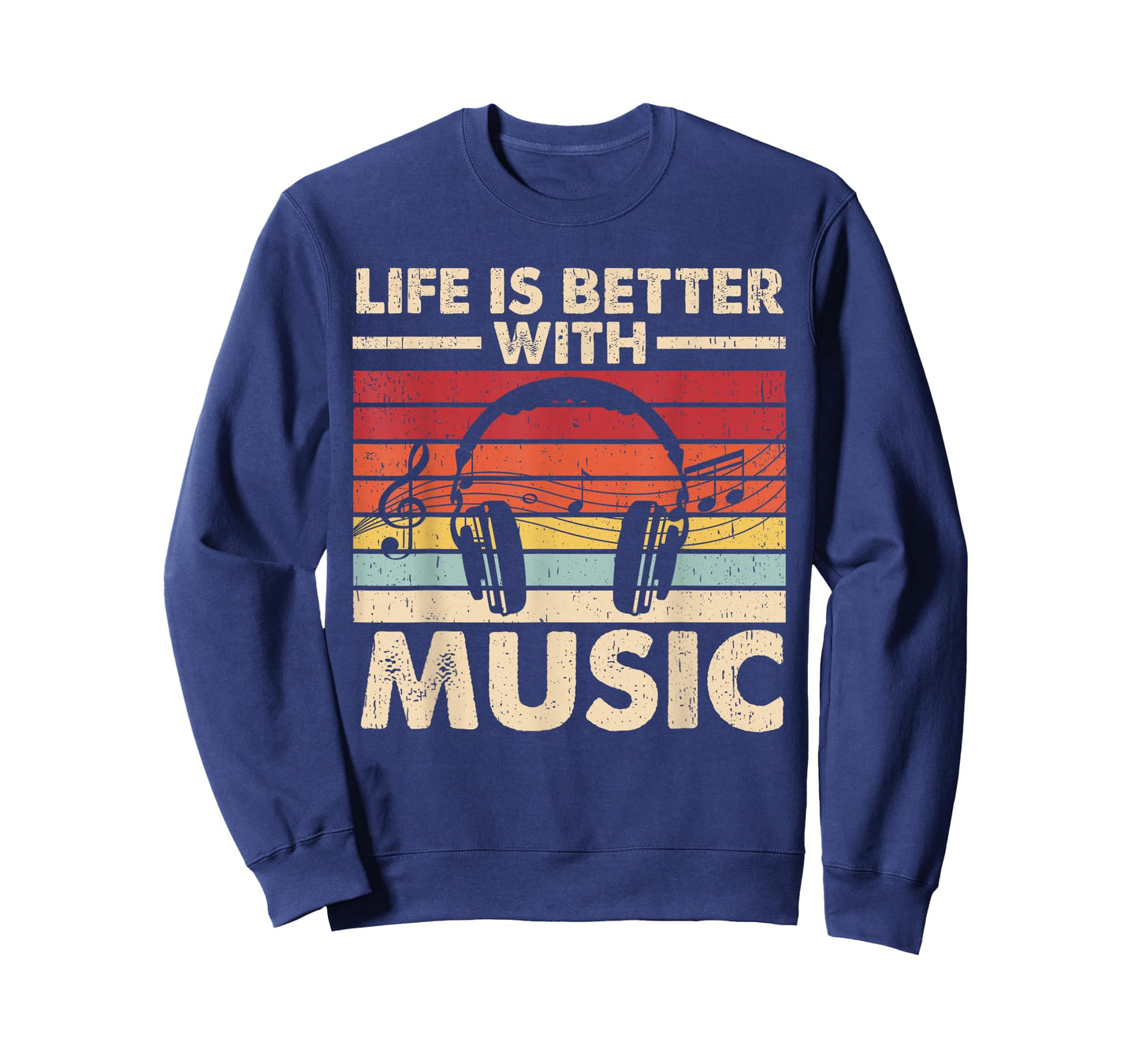 Life is Better with Music Lover Teen Girls Boys Musician T-Shirt