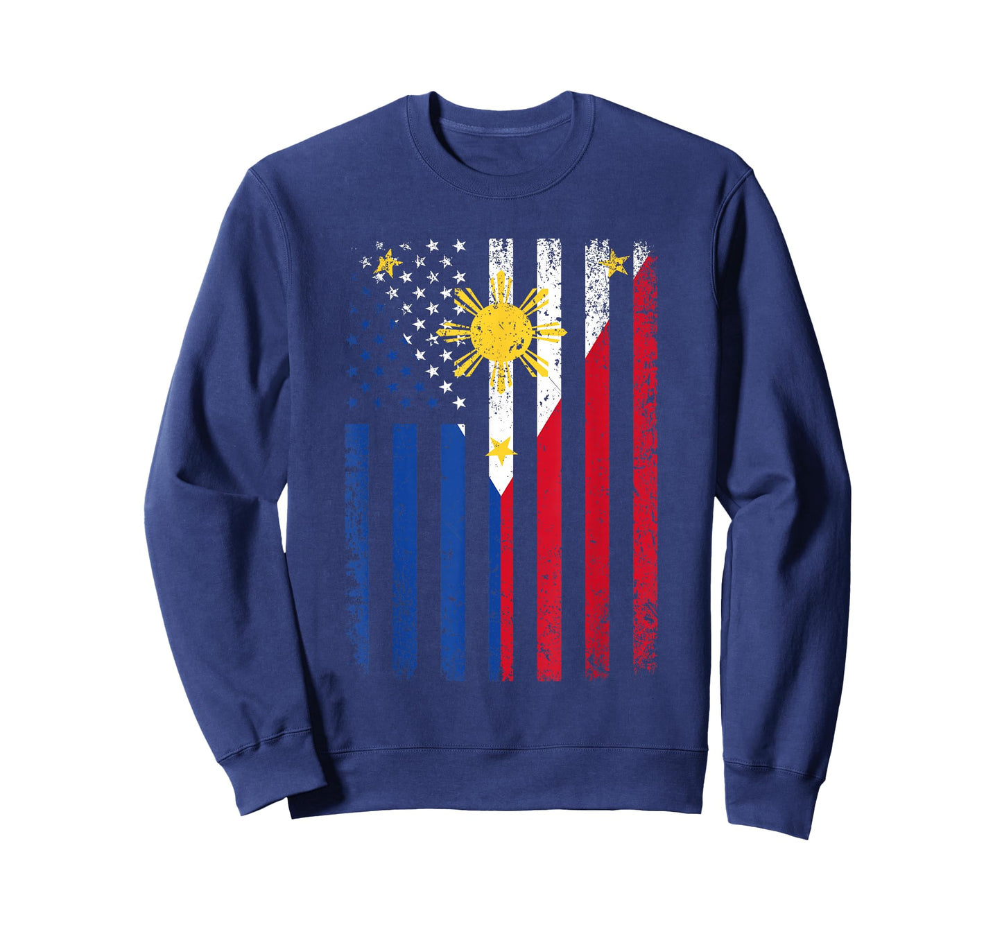 Philippines USA Flag 4th of July American Philippine Flag T-Shirt