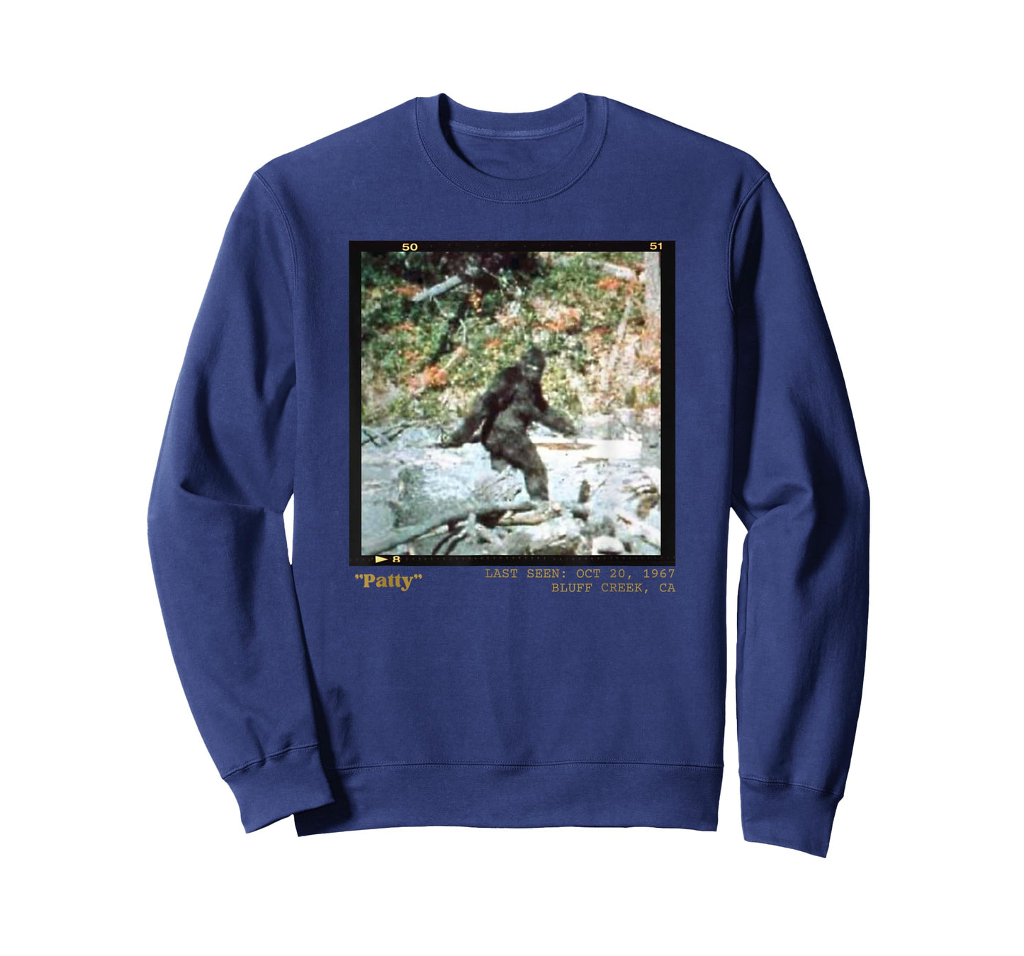 Bigfoot History Tees Historic Bigfoot Photography Patty the Bigfoot T-Shirt
