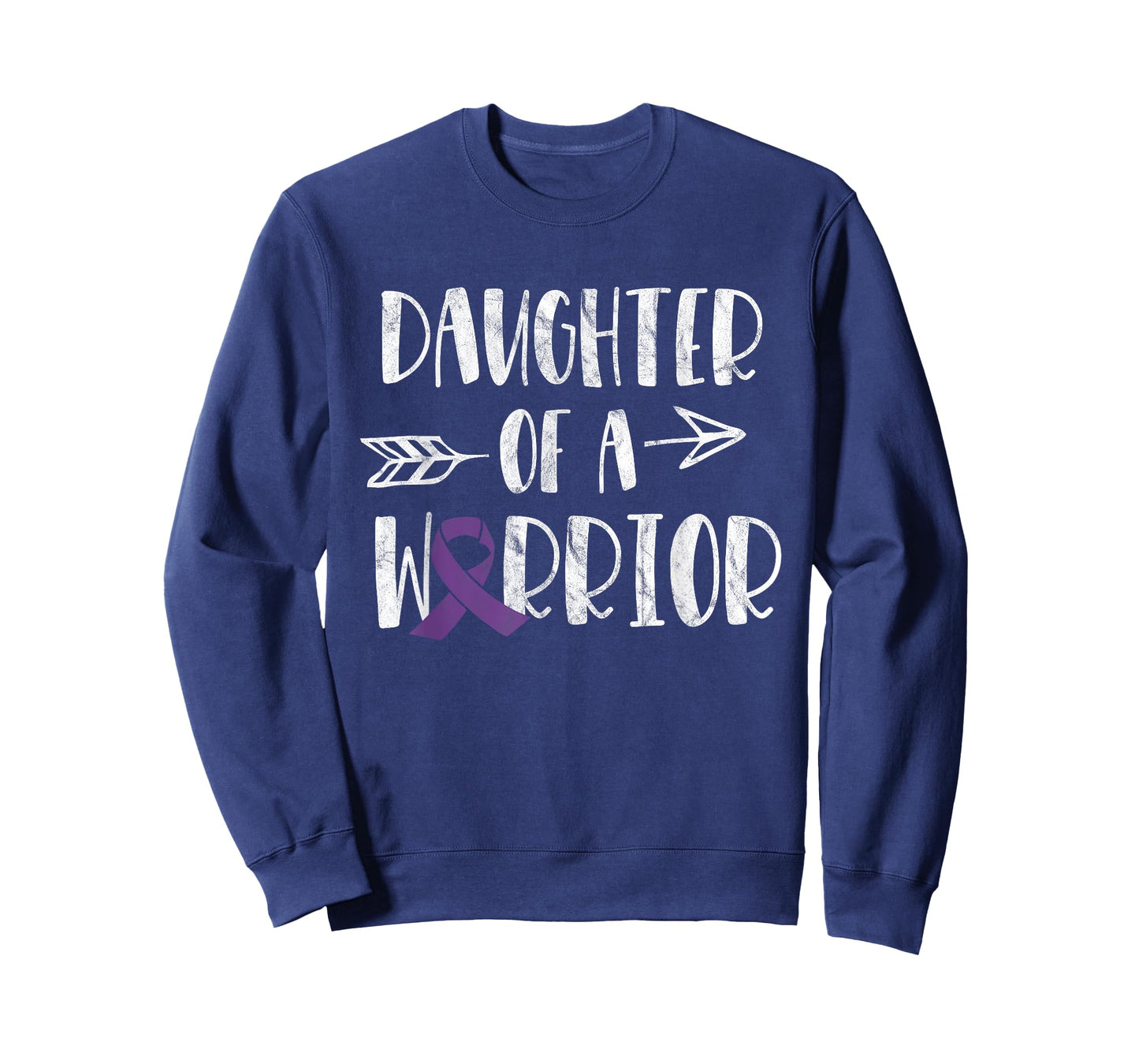 Alzheimer's Awareness Daughter Of A Warrior Dementia T-Shirt