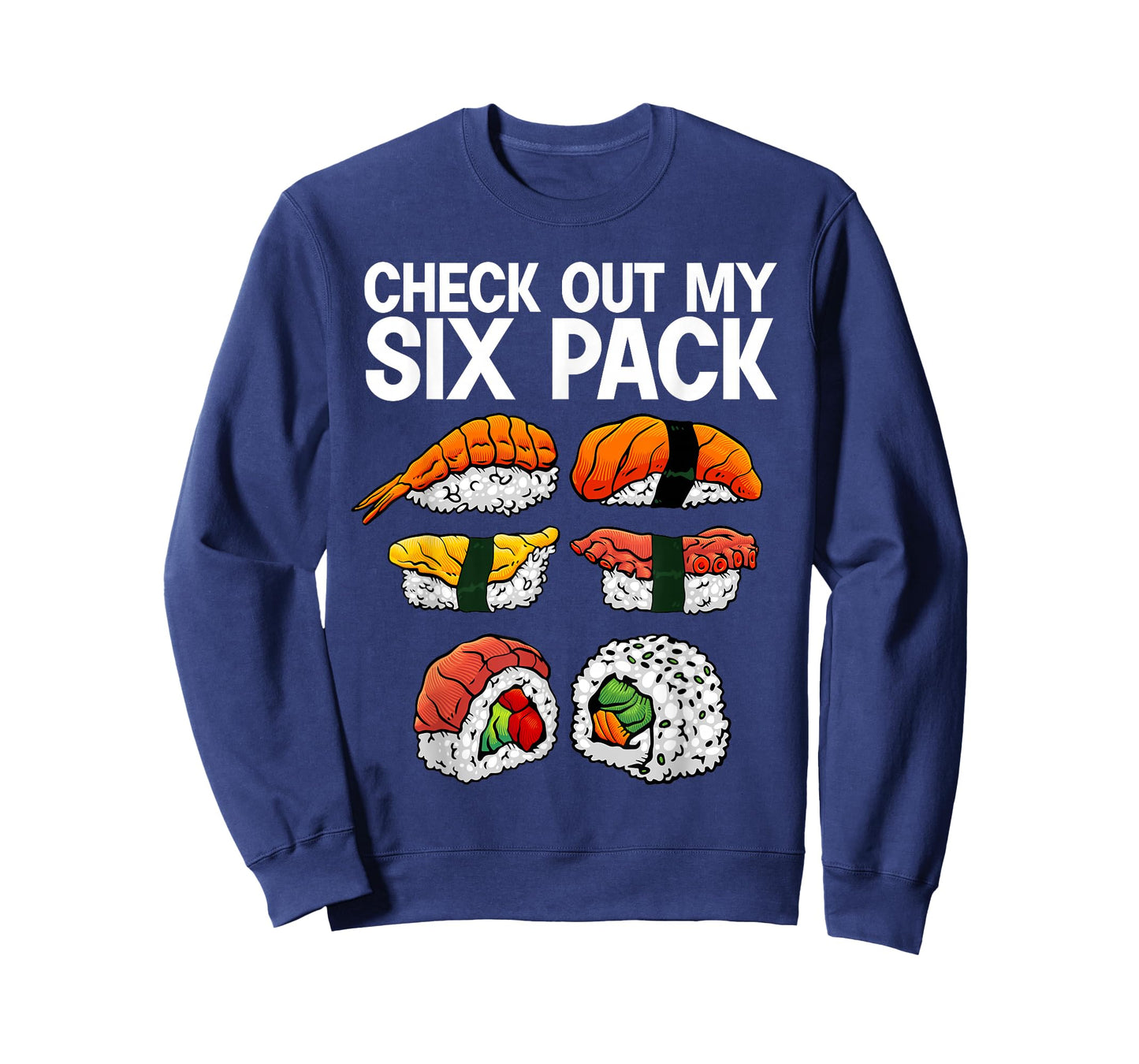 Cool Sushi For Men Women Salmon Sushi Lovers Japanese Food T-Shirt