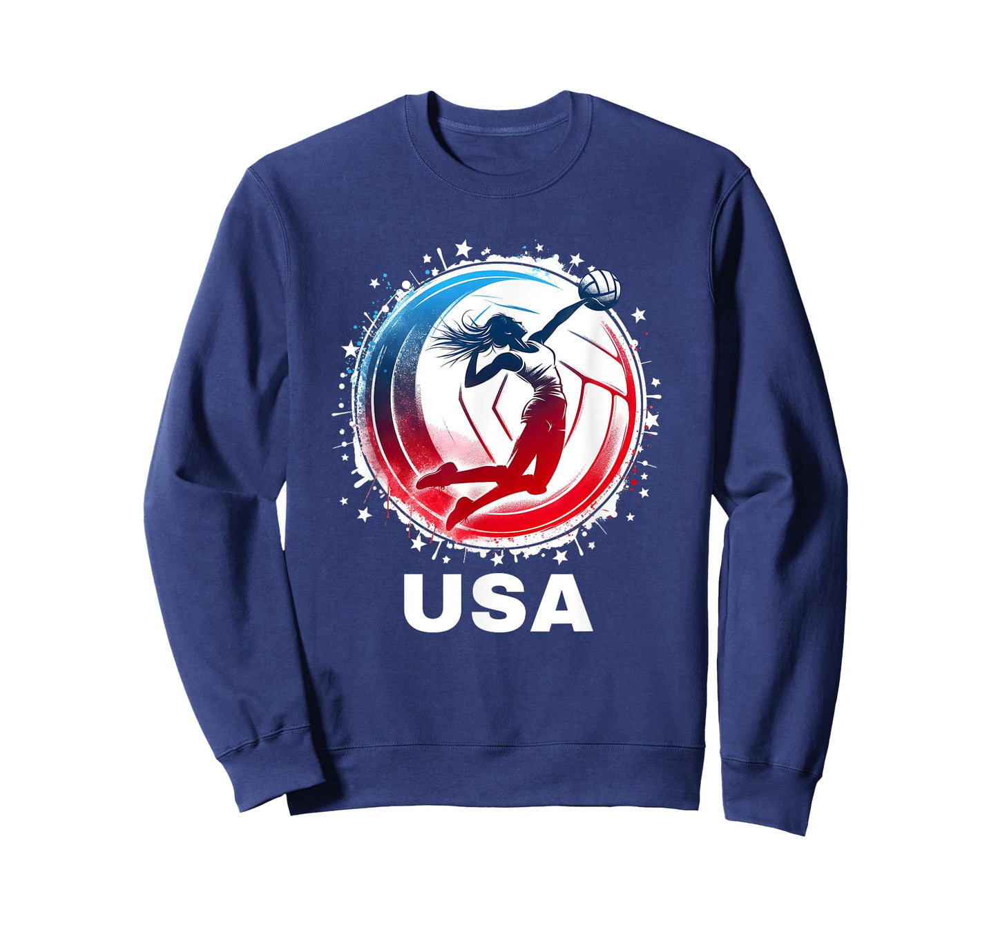 Volleyball USA Team Men Women Kids Volleyball Apparel USA T-Shirt