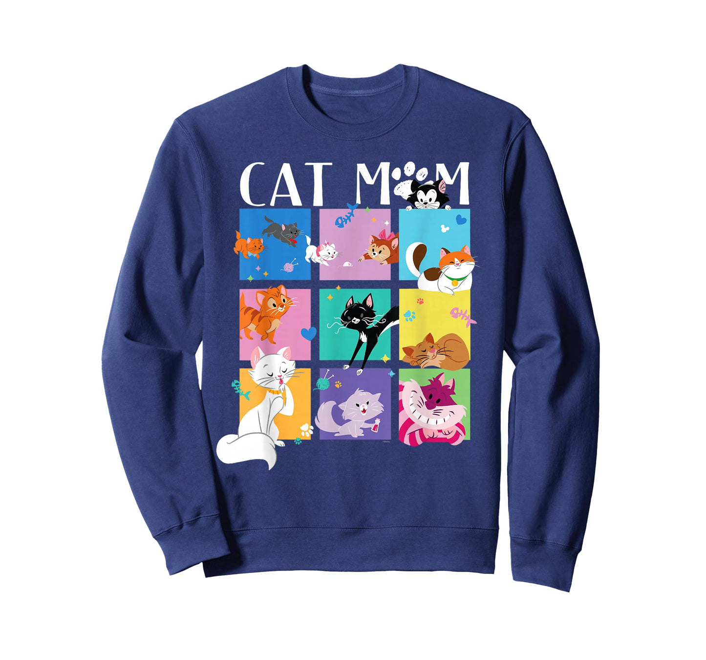 Disney "Cat Mom" Pet Parent Animated Disney Cats T-Shirt