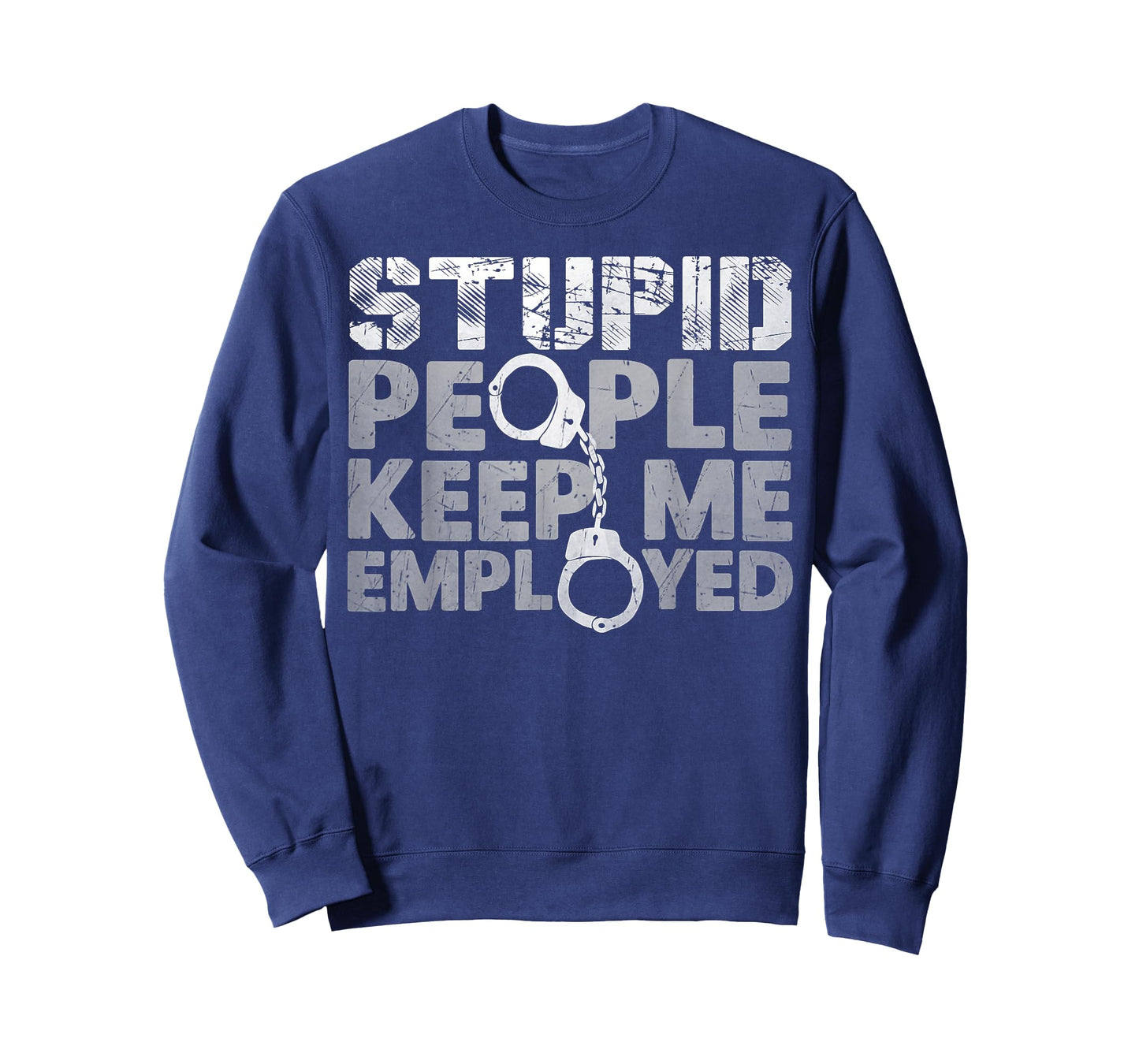 Correctional Officer - Stupid People Keep Me On Toes T-Shirt