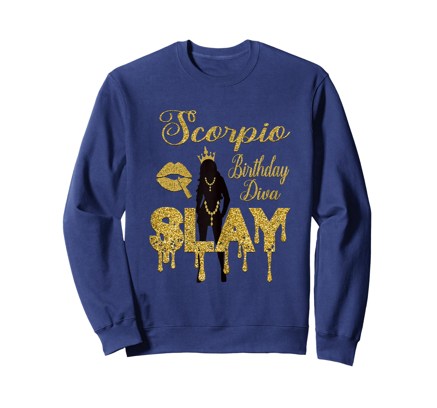 Womens Scorpio Girl Birthday Diva Slay Zodiac Scorpio Queen T-Shirt