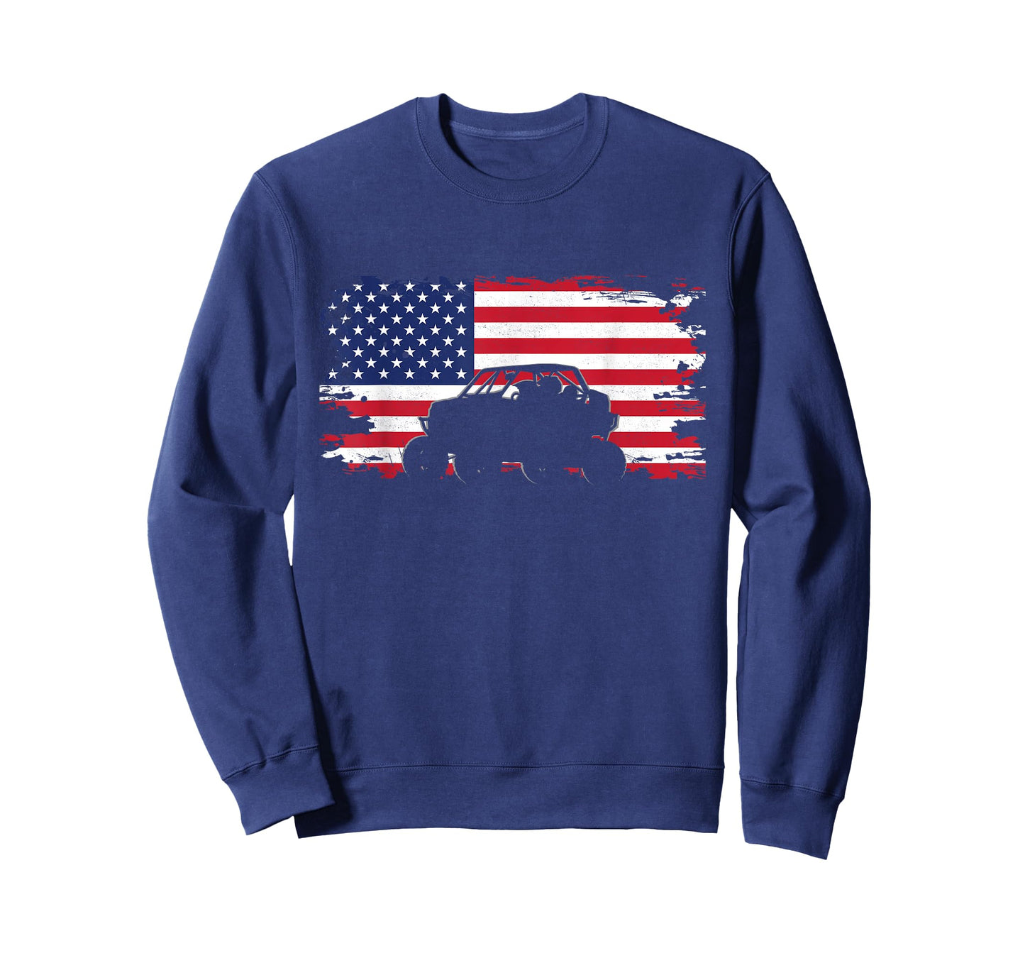 American Flag Quad ATV Apparel - Off Road ATV T-Shirt
