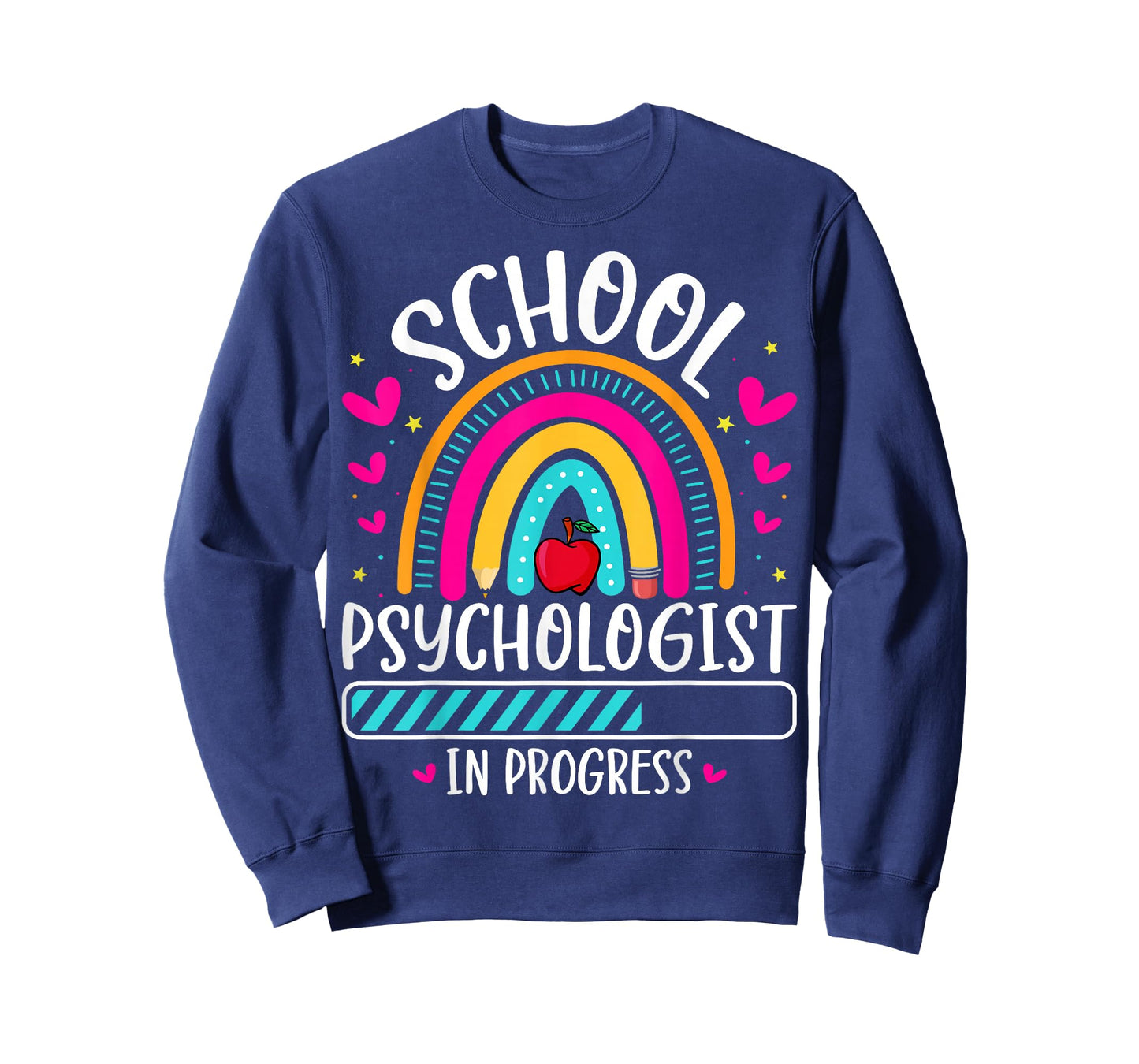 School Psychologist in Progress Future Psychology Counselor T-Shirt